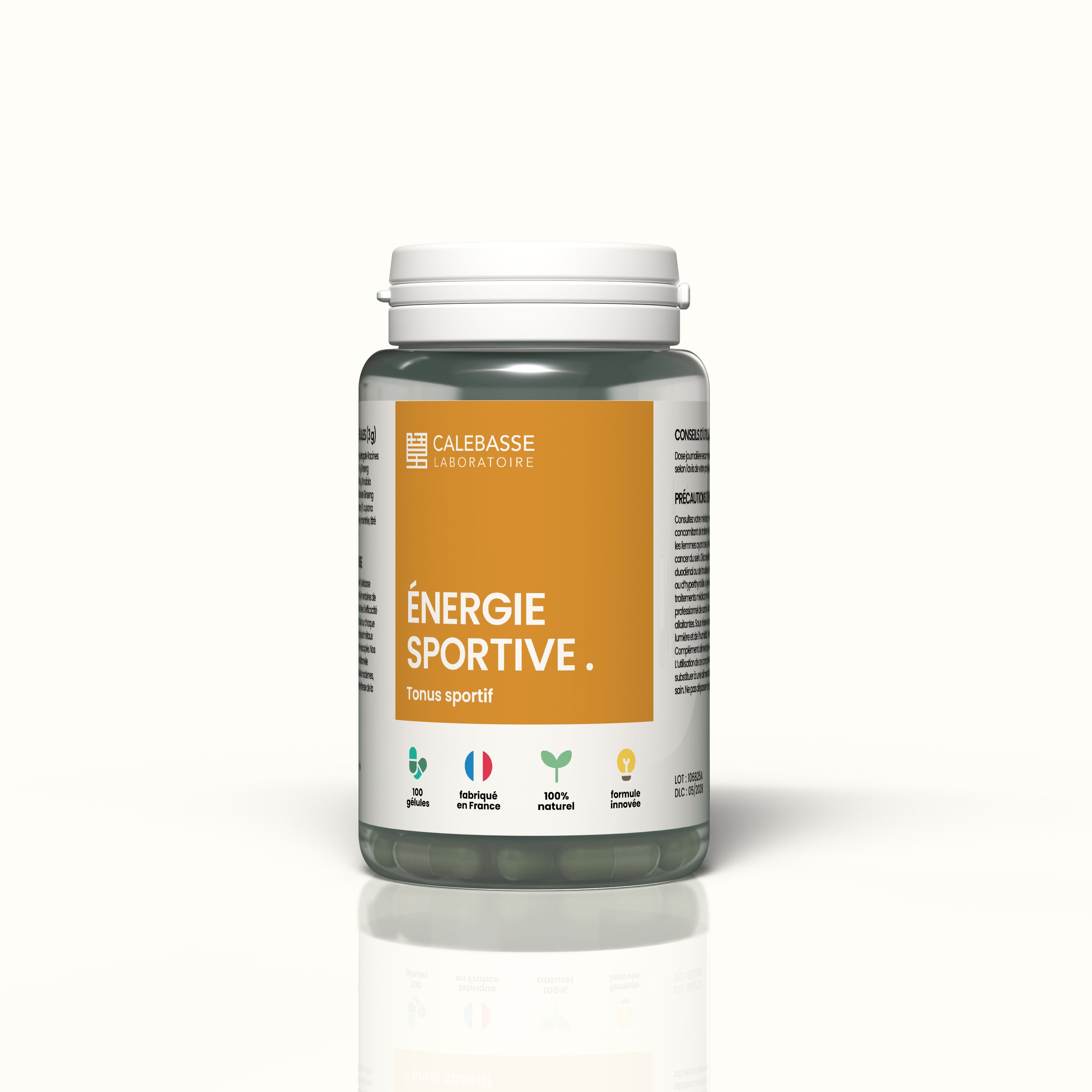 1 Bottle  of 100 capsules -  50g