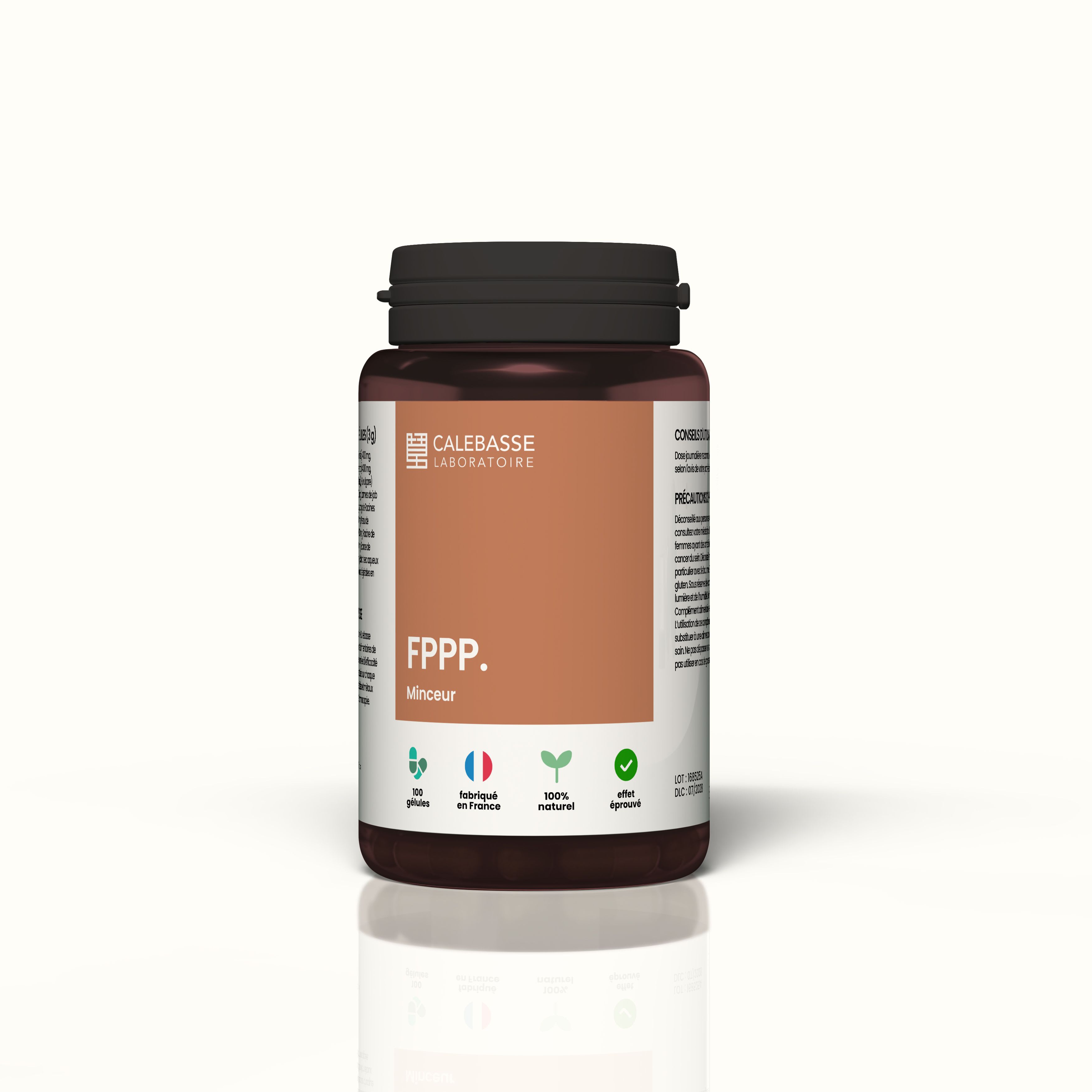 1 flacon de 100 gélules -  50g