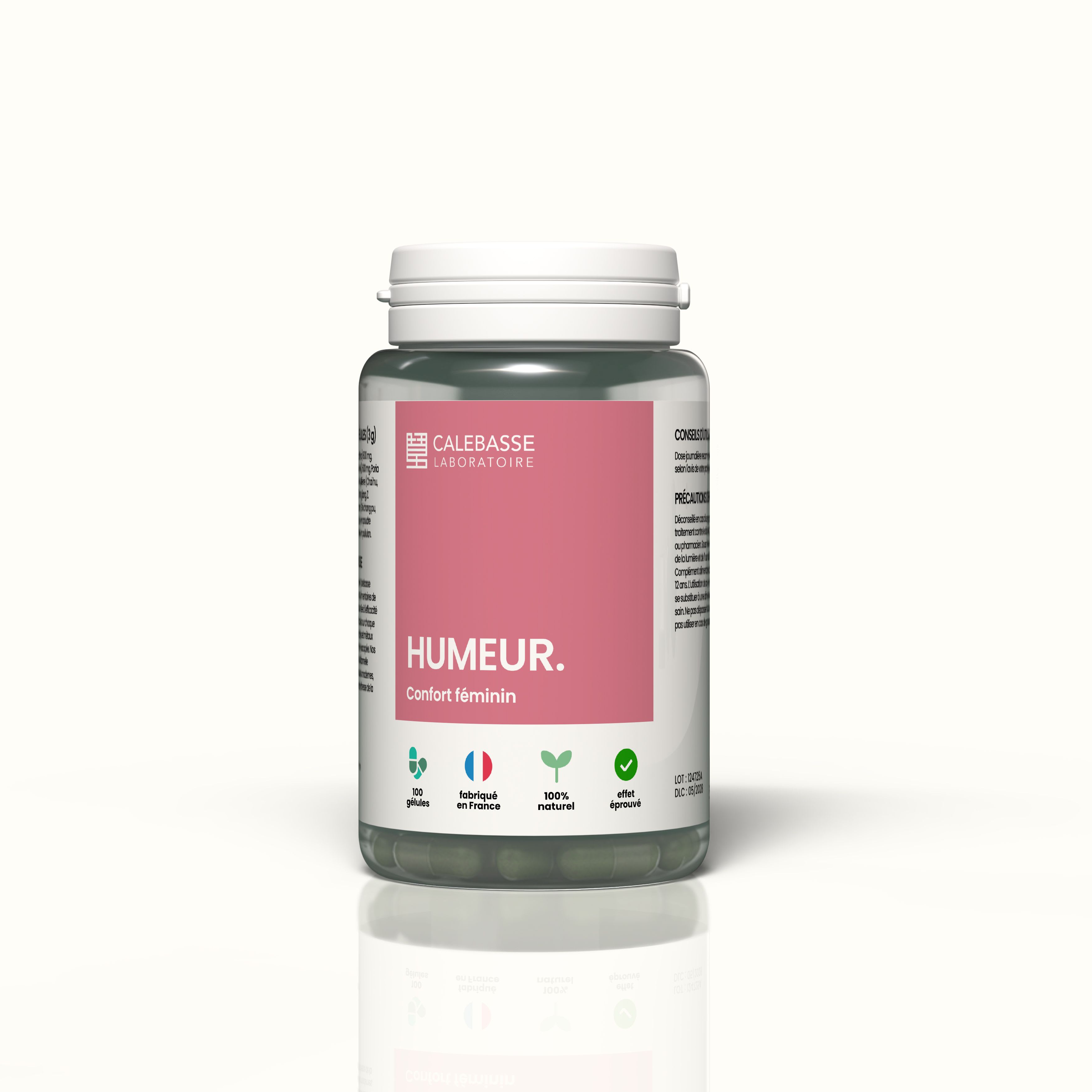 1 Bottle  of 100 capsules -  50g