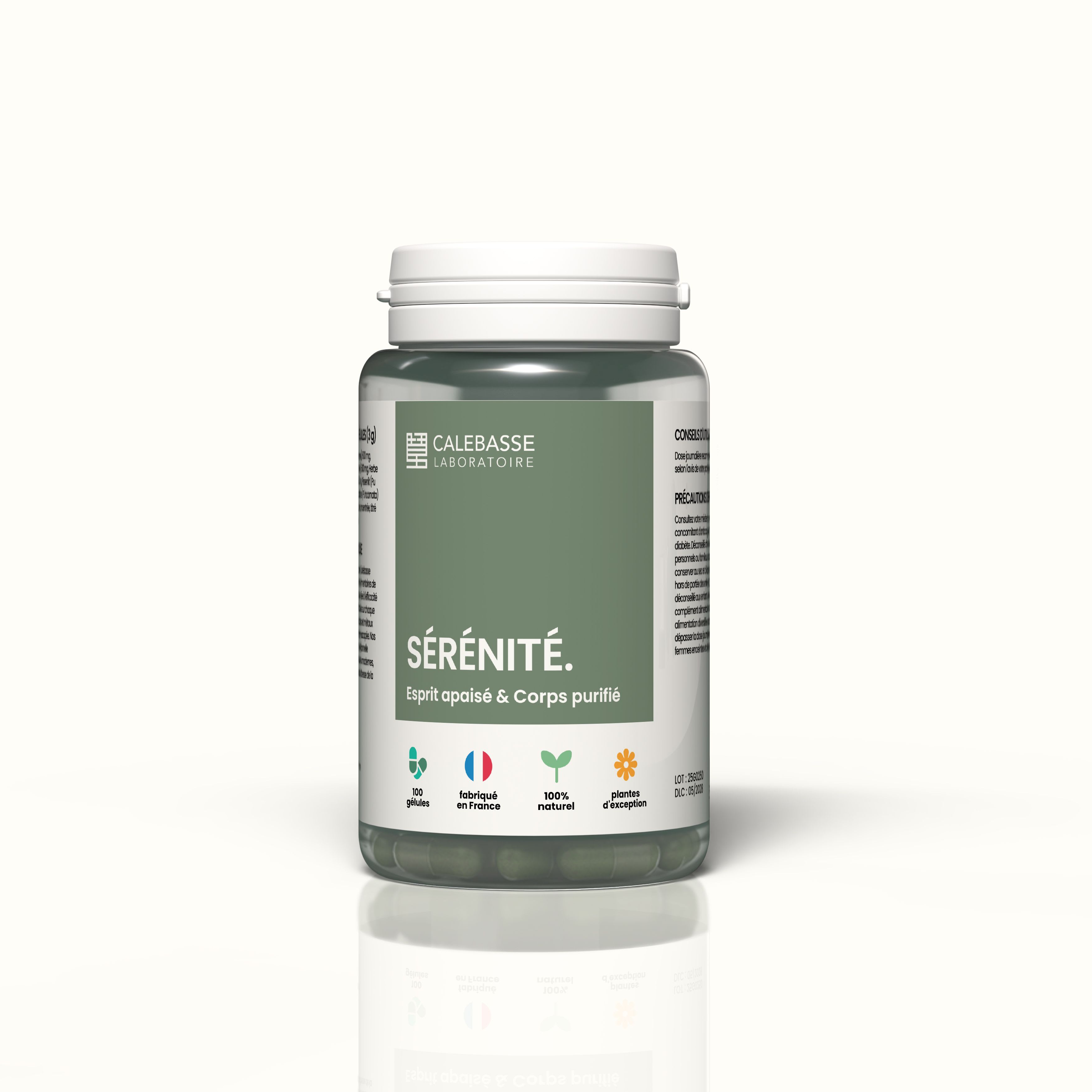 1 Bottle  of 100 capsules -  50g