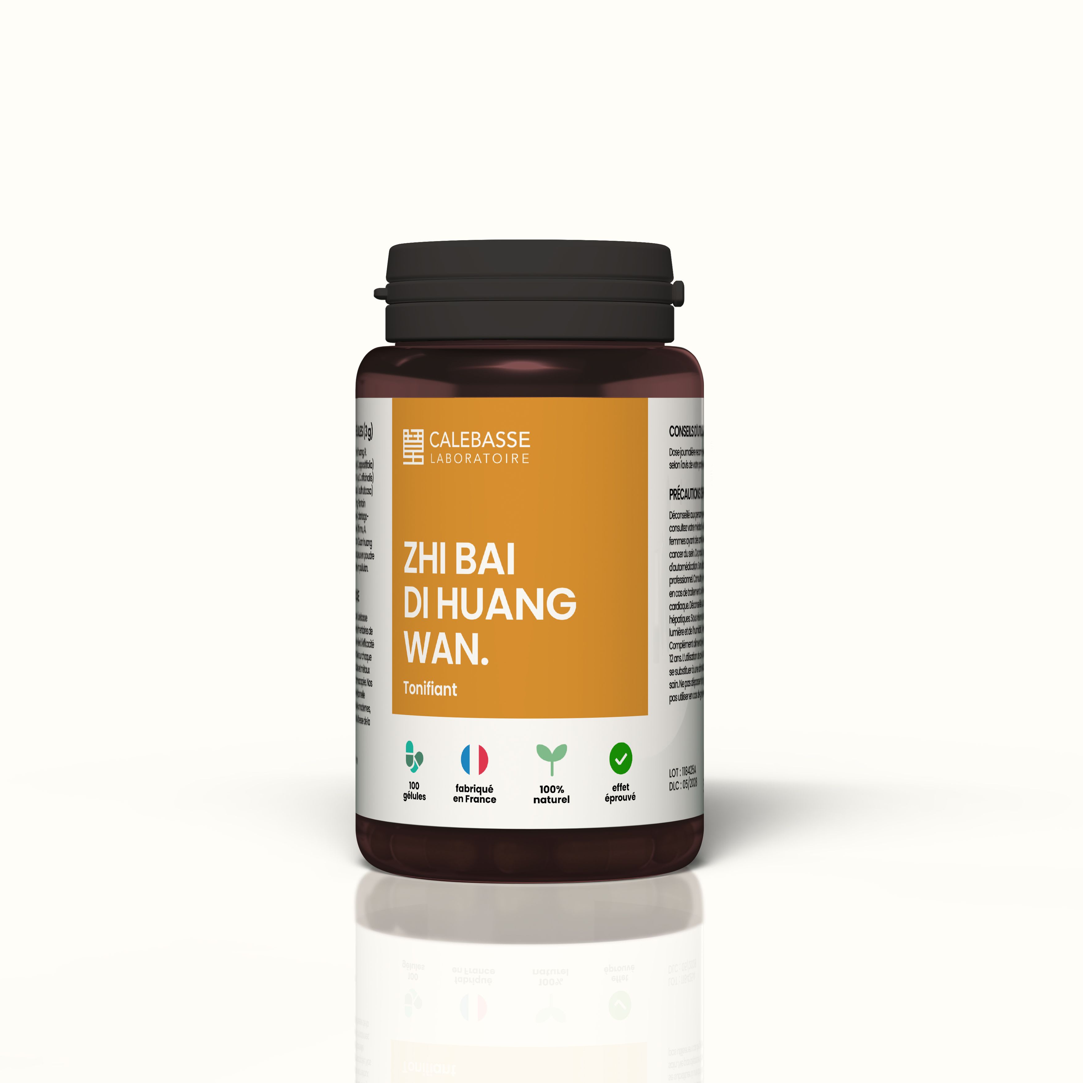 1 Bottle  of 100 capsules -  50g