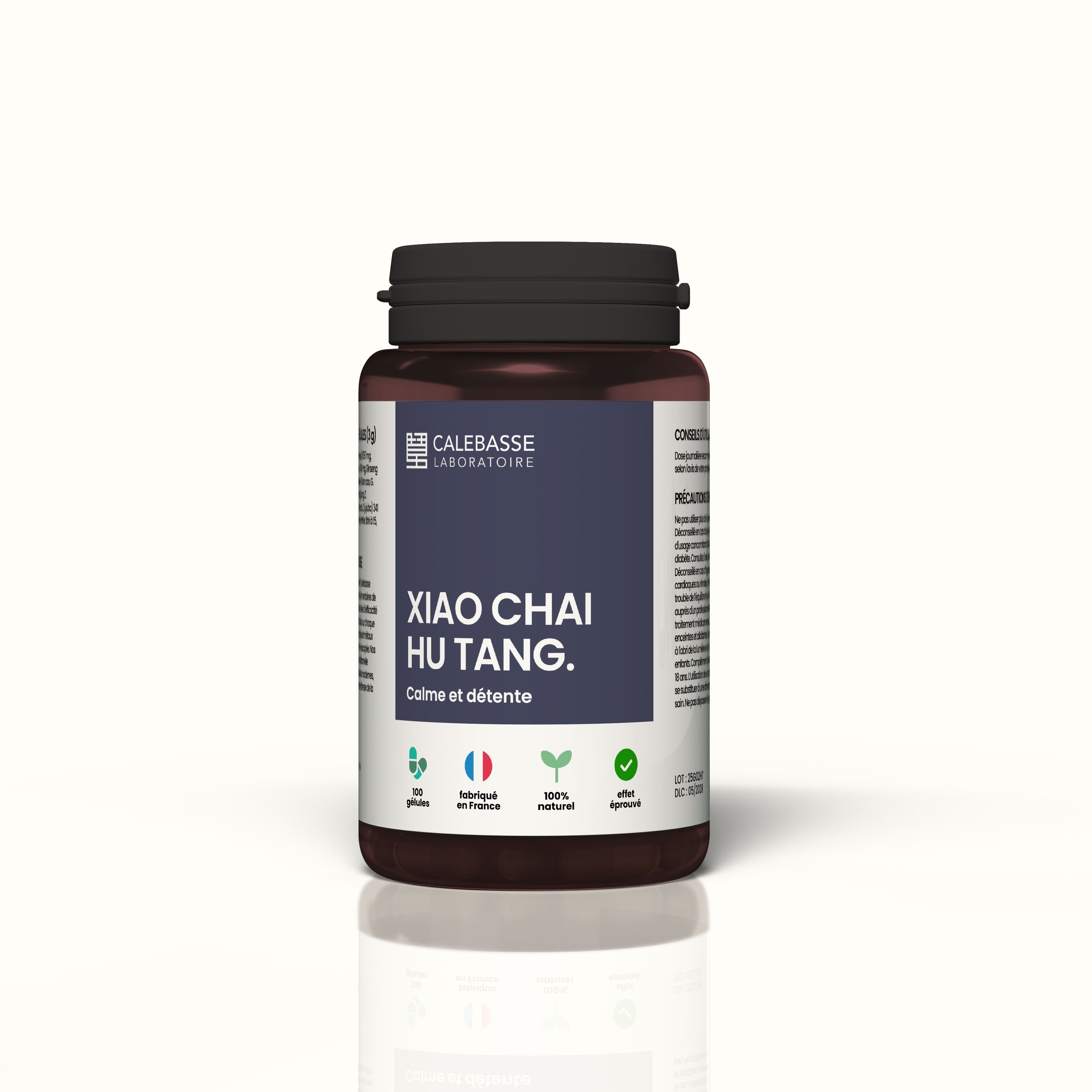 1 Bottle  of 100 capsules -  50g