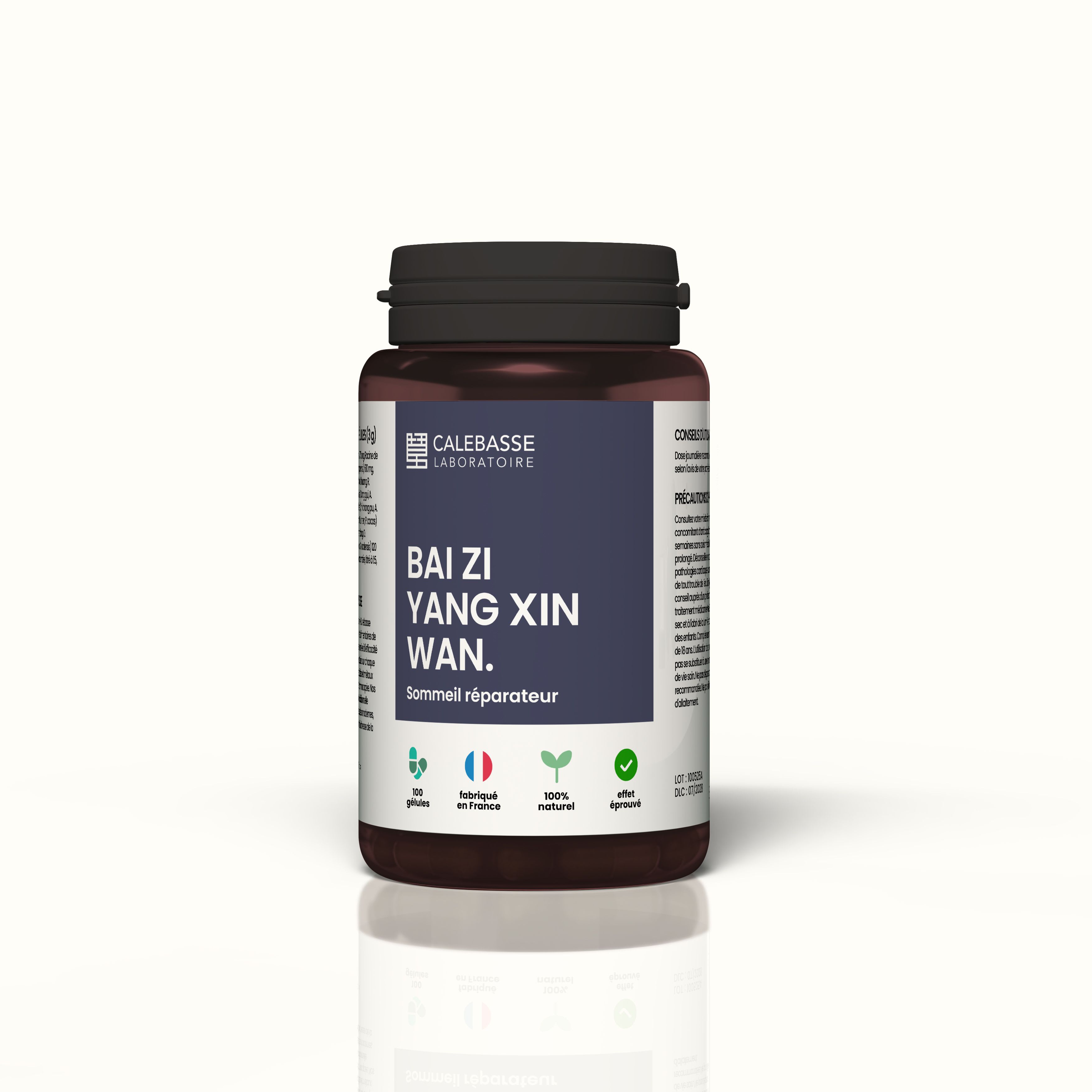1 Bottle  of 100 capsules -  50g