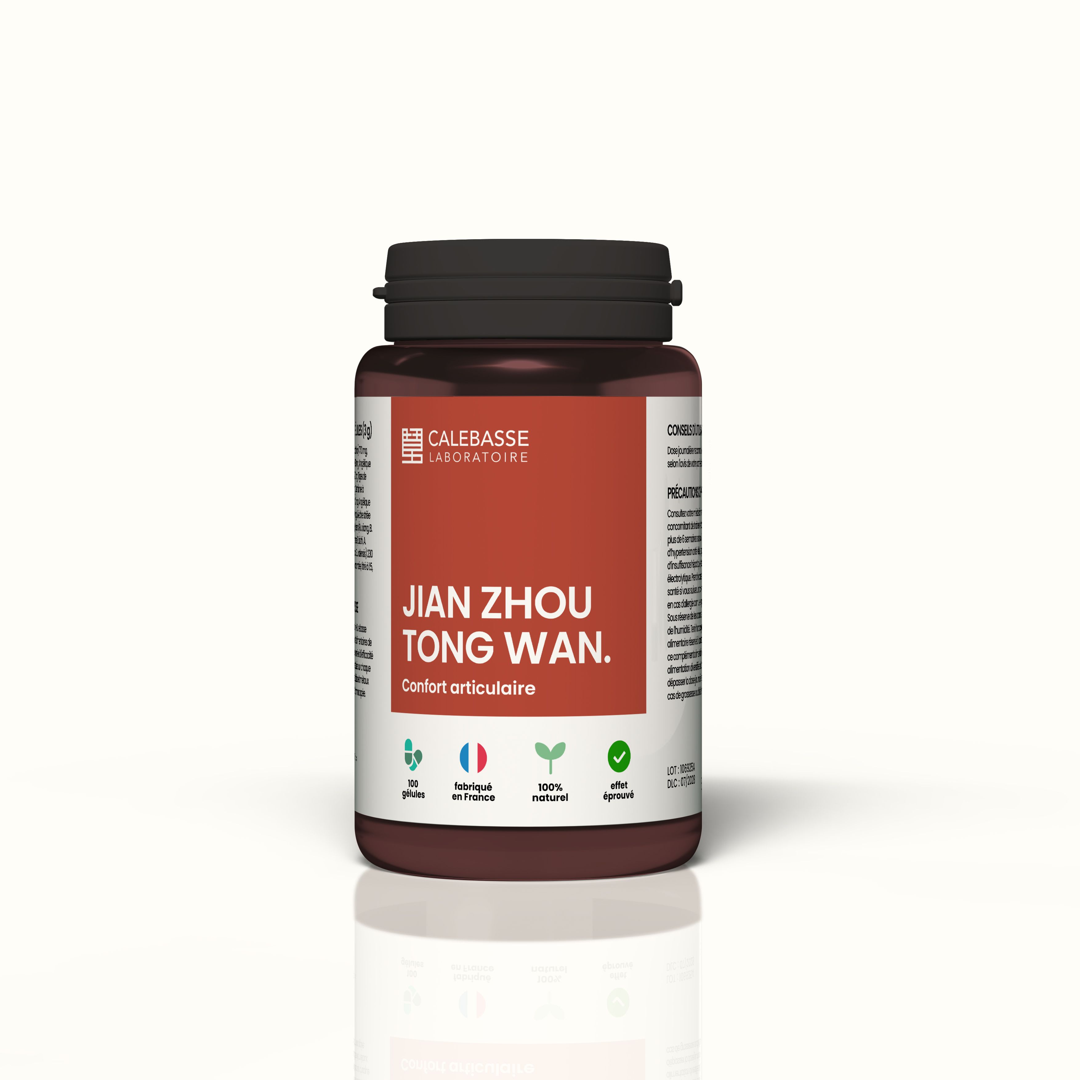 1 Bottle  of 100 capsules -  50g