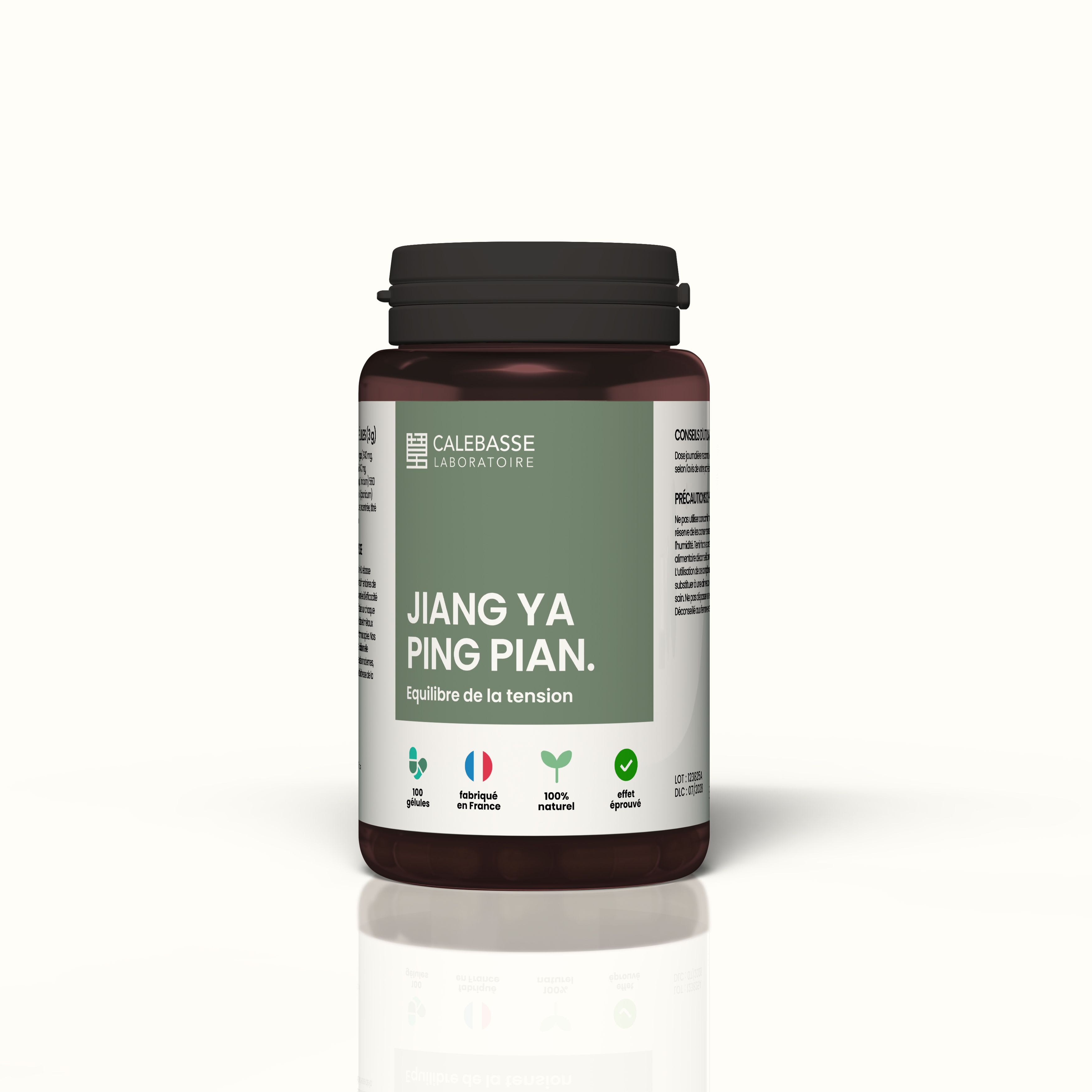 1 Bottle  of 100 capsules -  50g