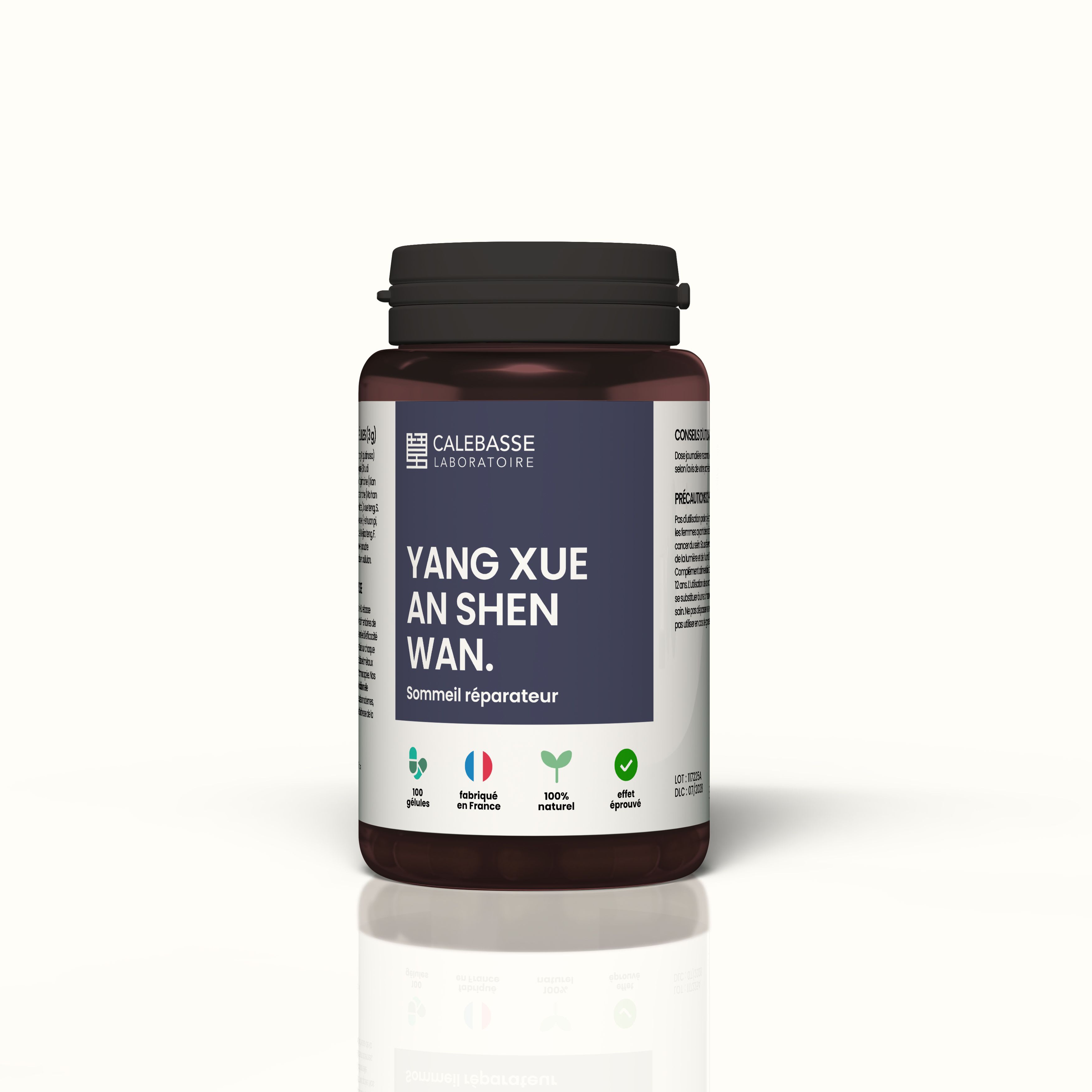 1 flacon de 100 gélules -  50g