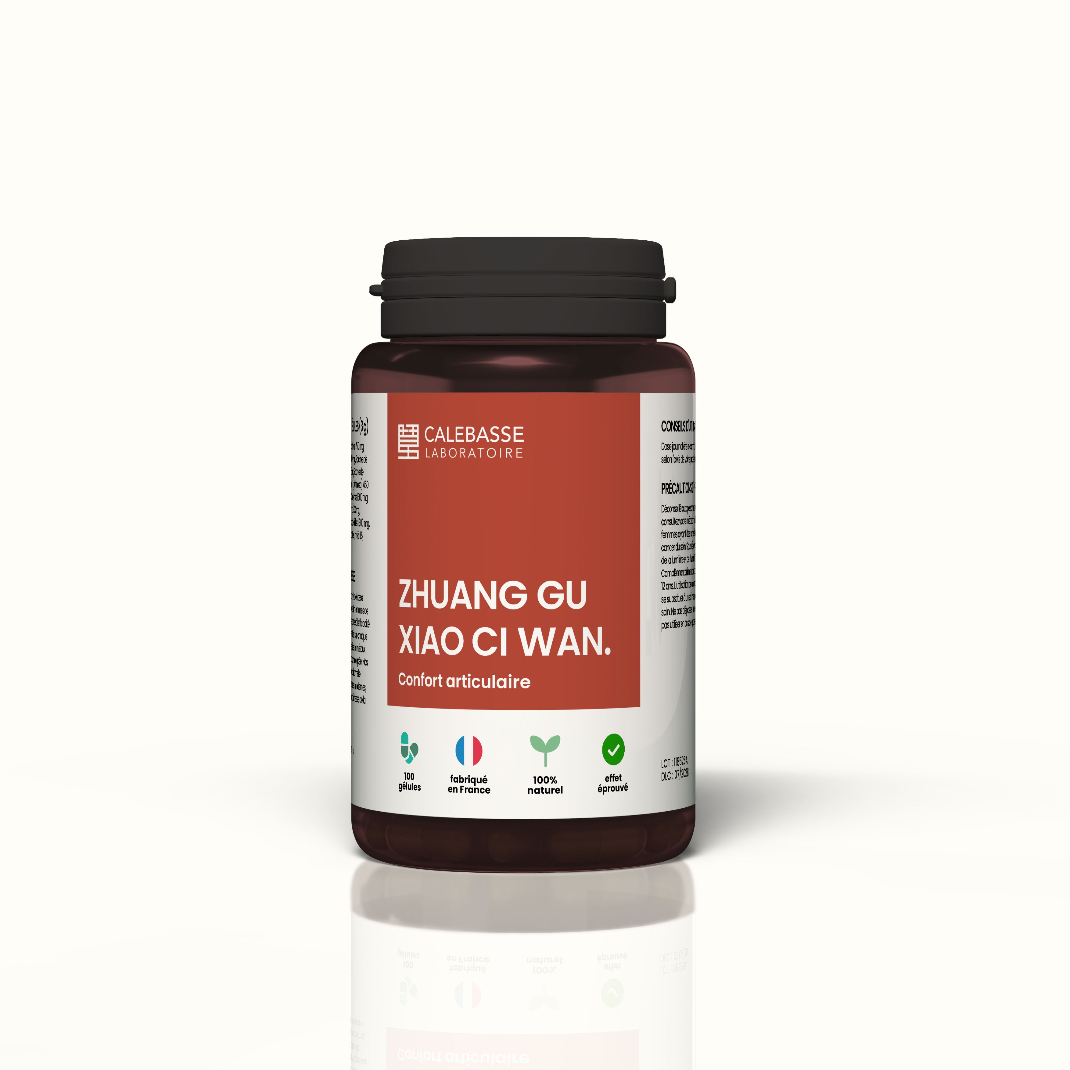 1 flacon de 100 gélules -  50g