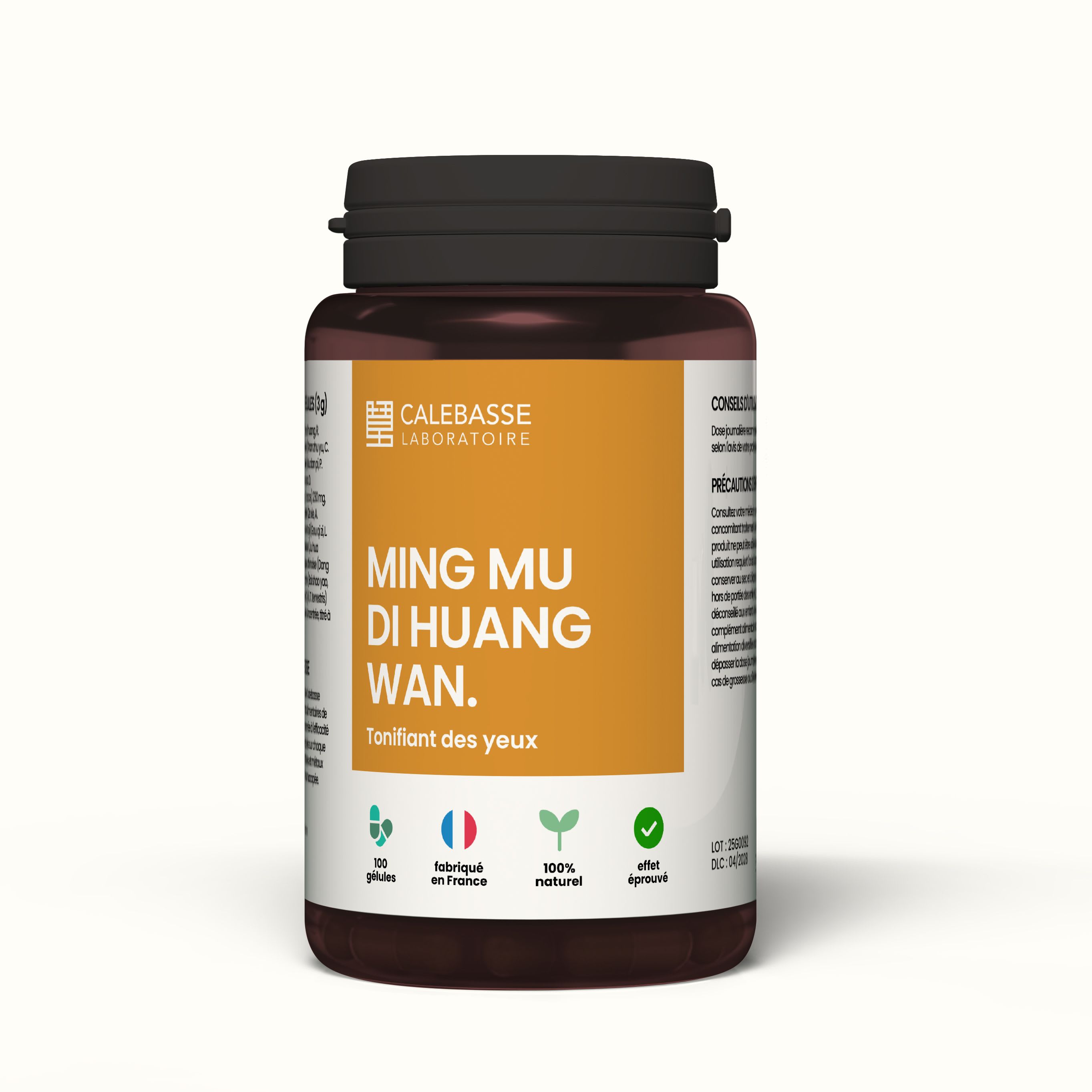 1 Bottle  of 100 capsules -  50g