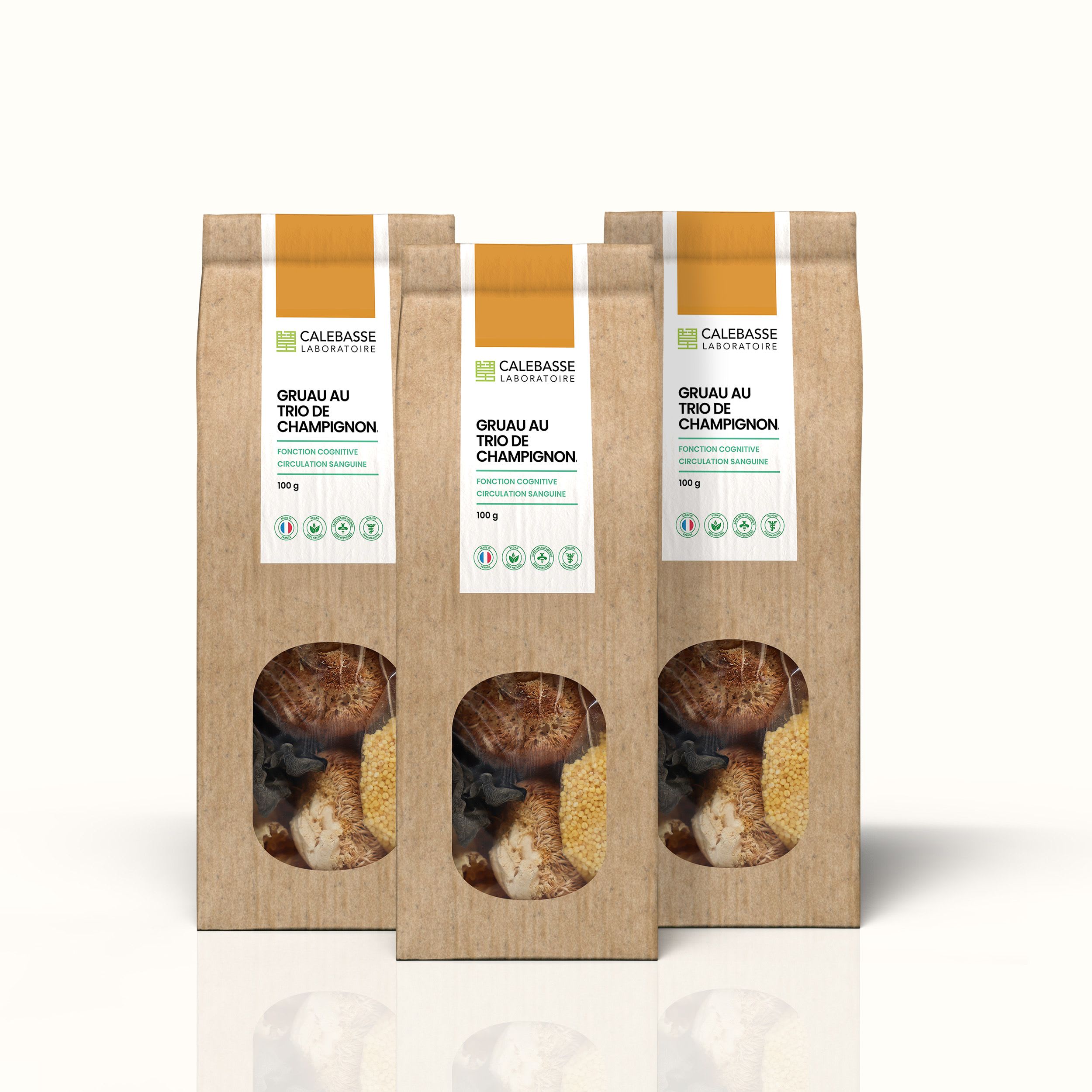 3 Petits Sachets  plantes 100g