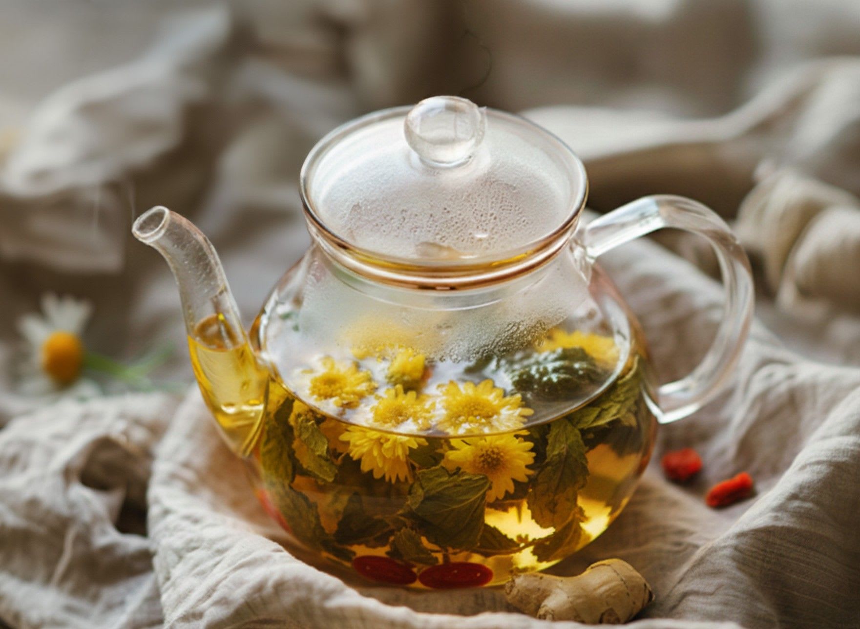 Recette infusion détox digestion