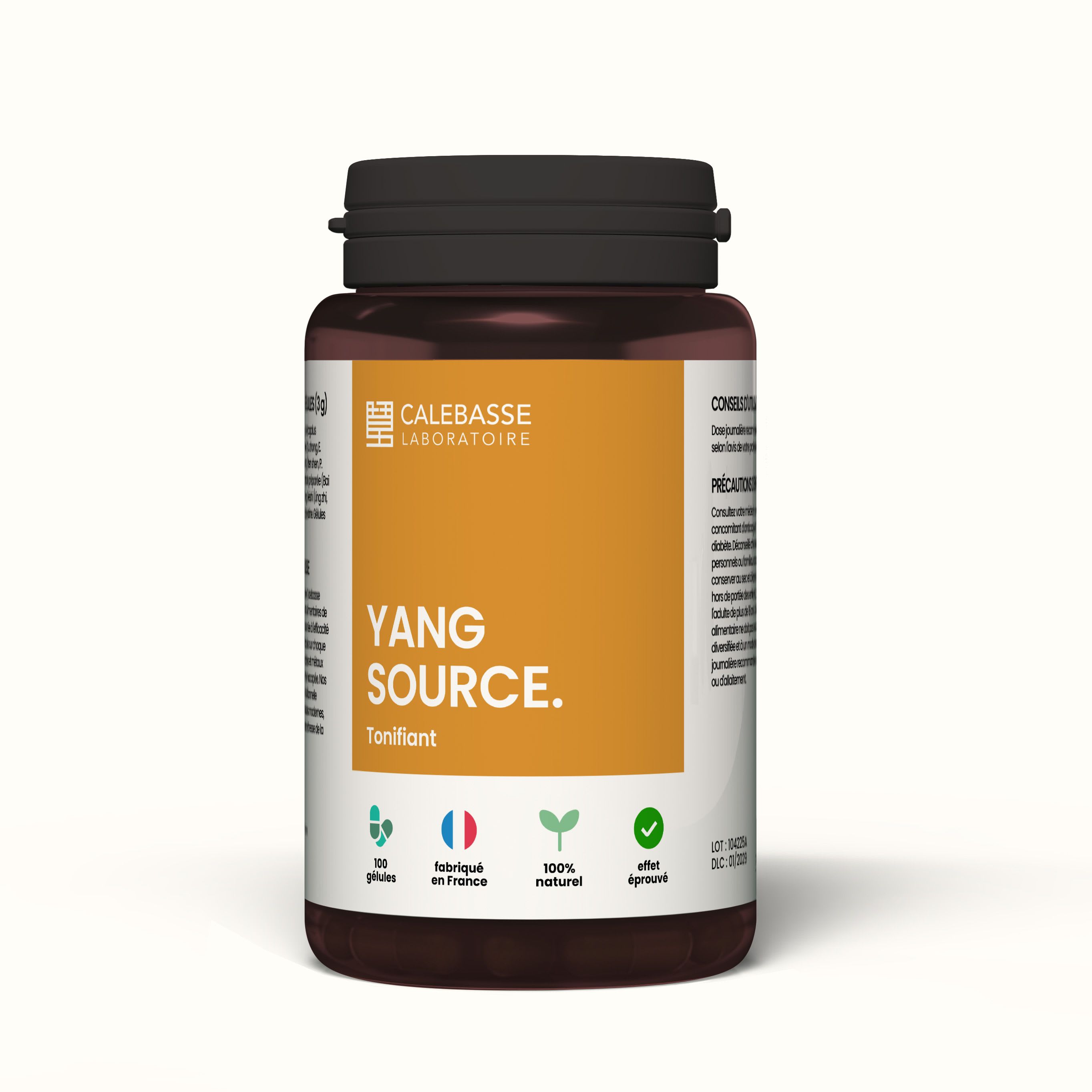 1 Bottle  of 100 capsules -  50g