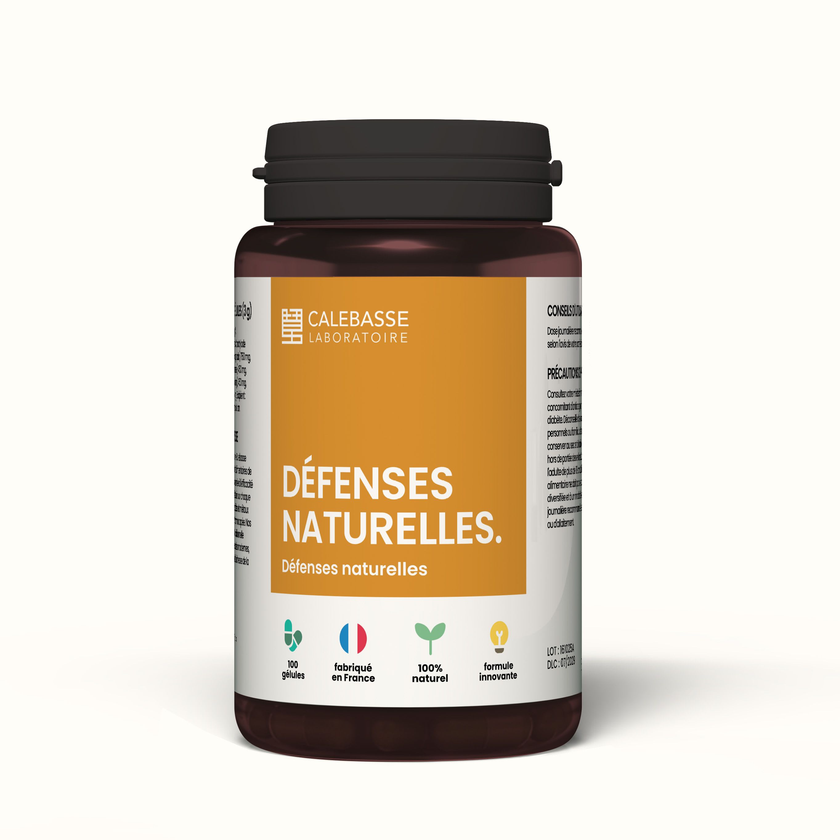 1 flacon de 100 gélules -  50g