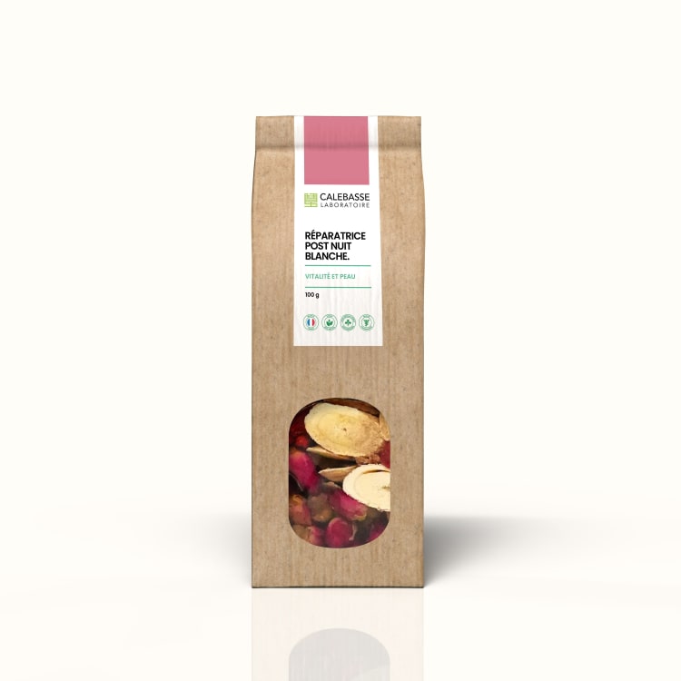 Tisane réparatrice post nuit-blanche - Vitalité et peau éclatante