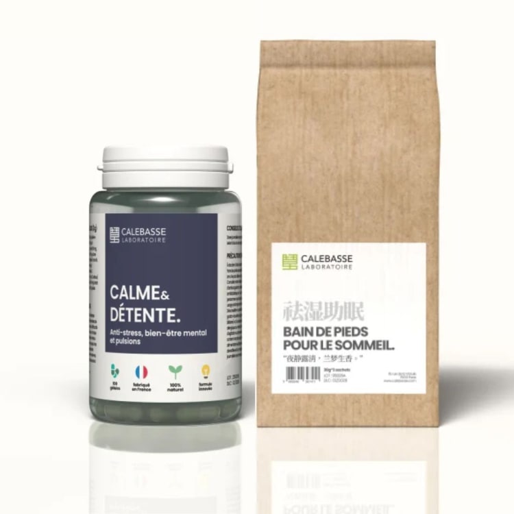 Bundle : 1 formule Calme & Détente + 1 Bain de pieds pour sommeil