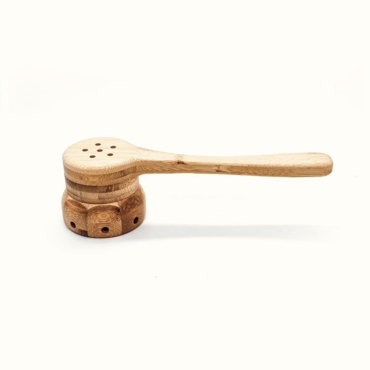 1 Portable Bamboo Moxibustion Box