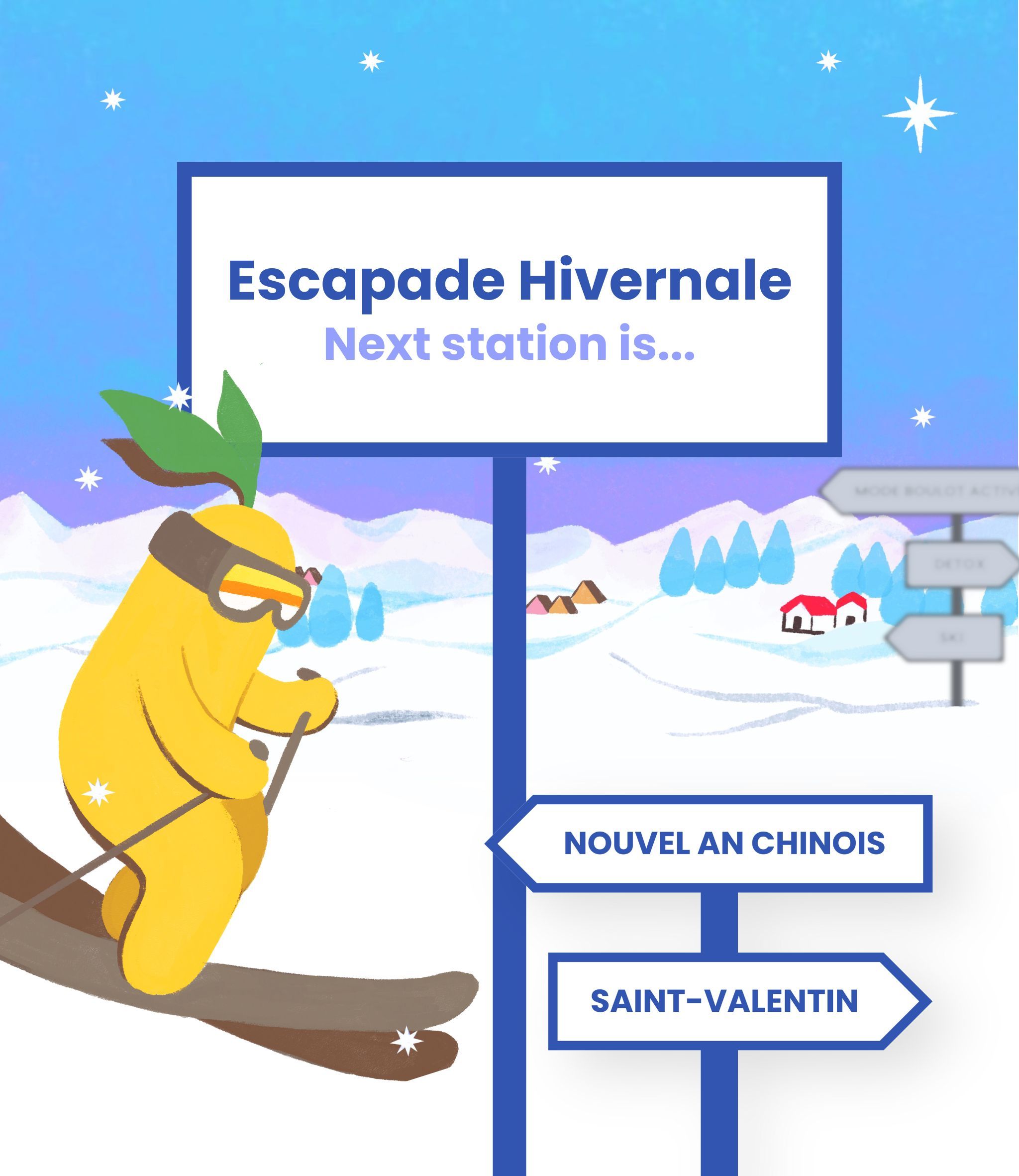 sérénité et bien être hivernal