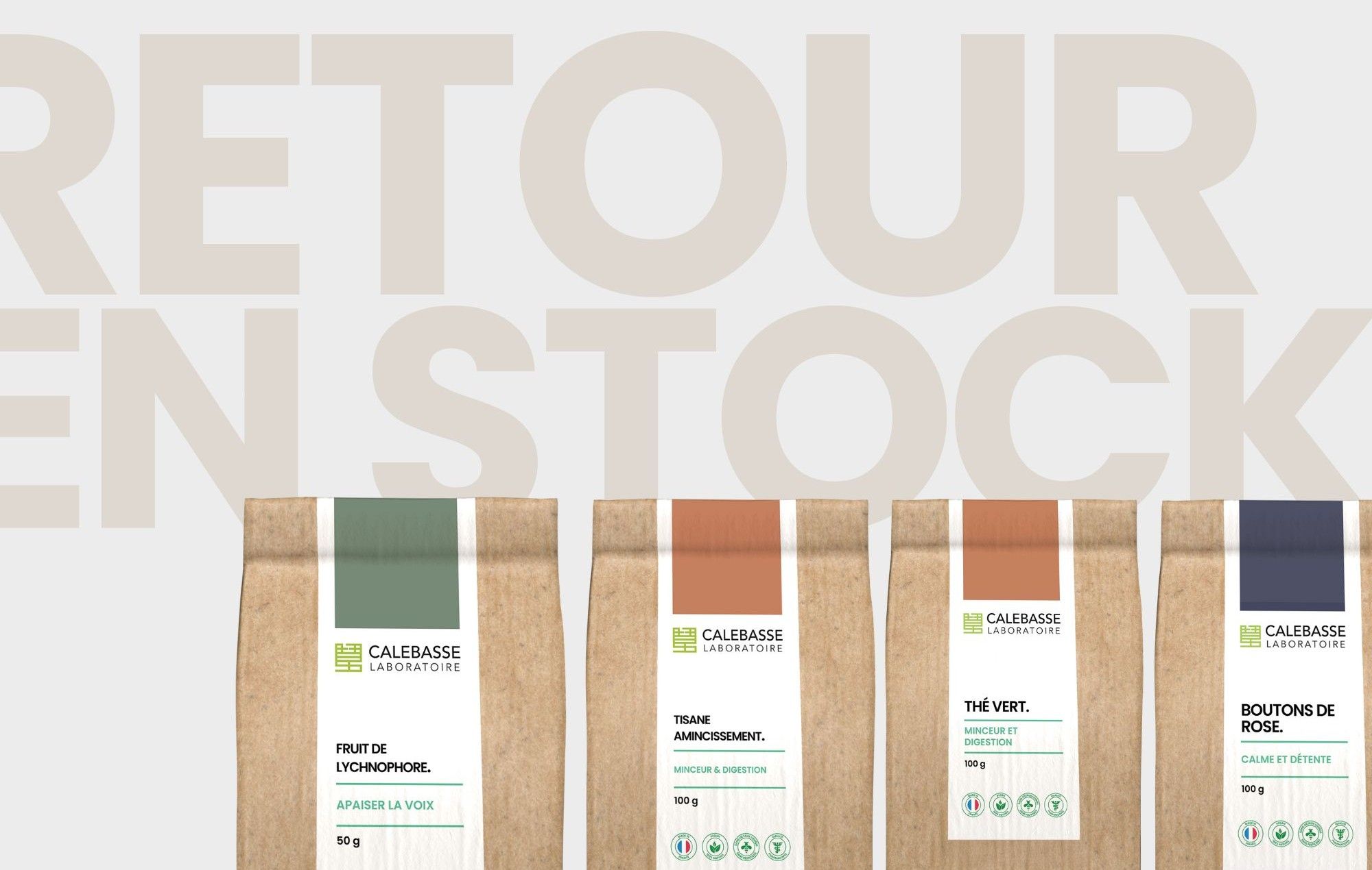 Ils sont de retour en stock !