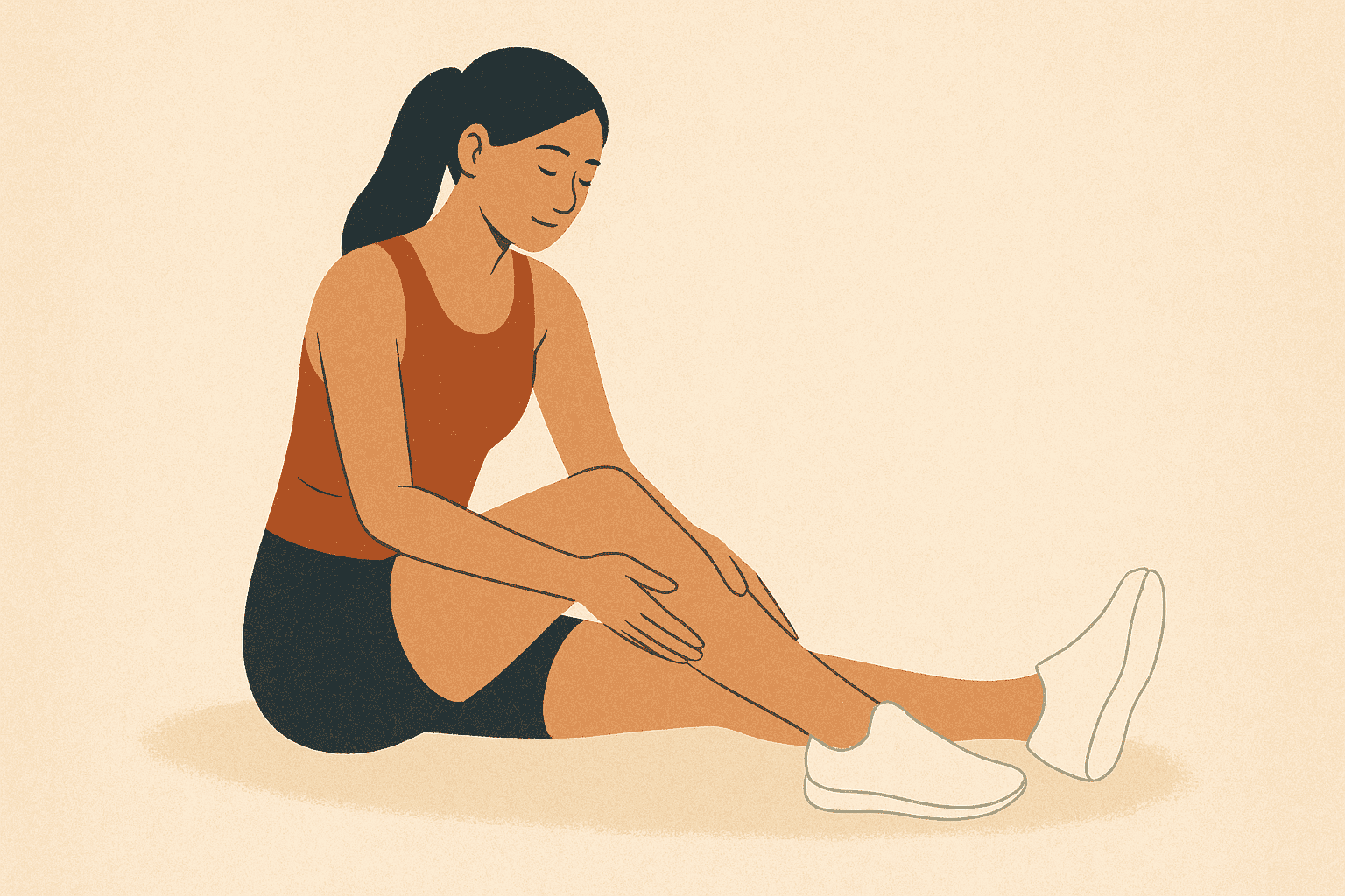Massage ascendant des jambes