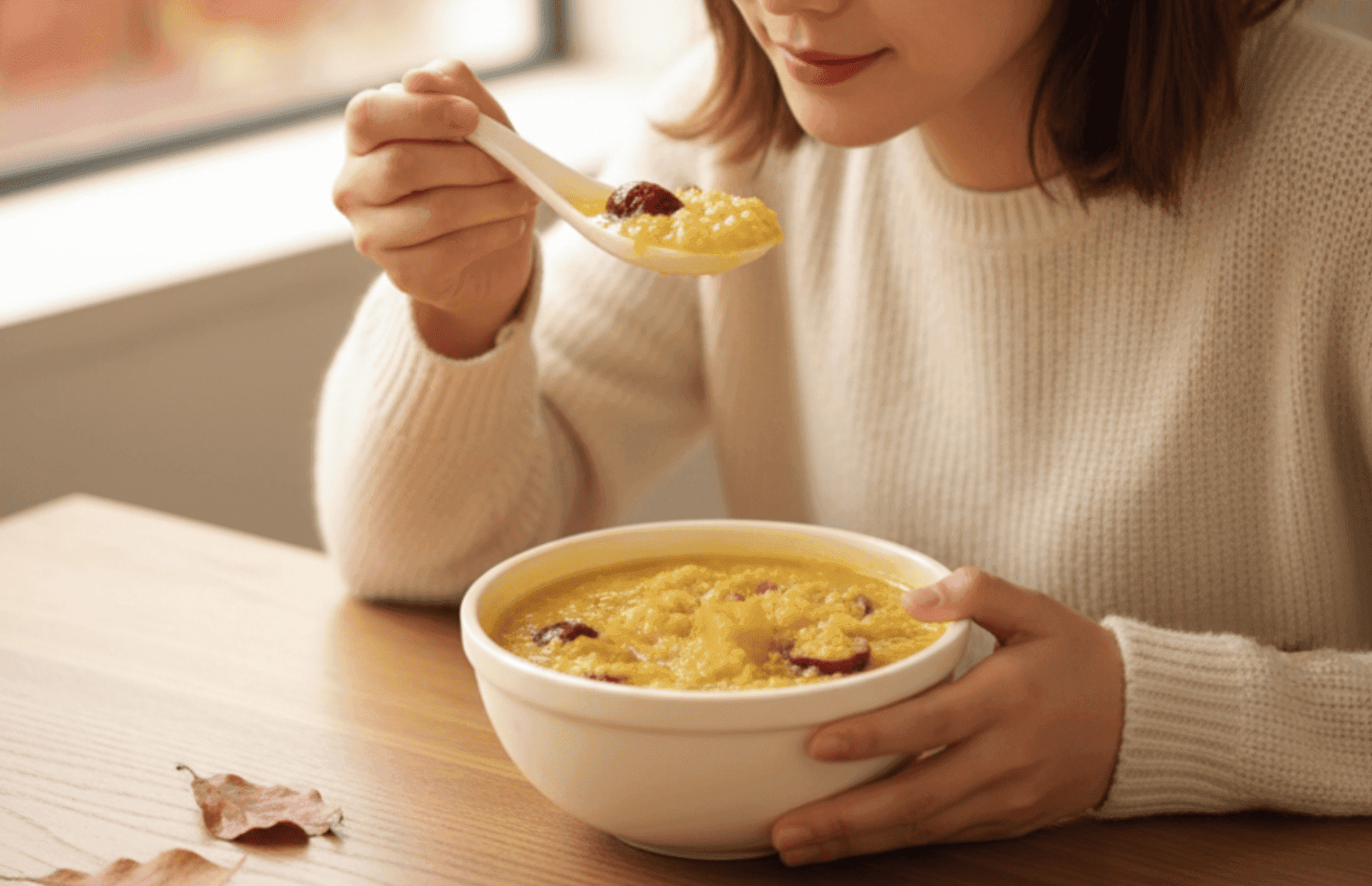 Porridge automnal à la citrouille