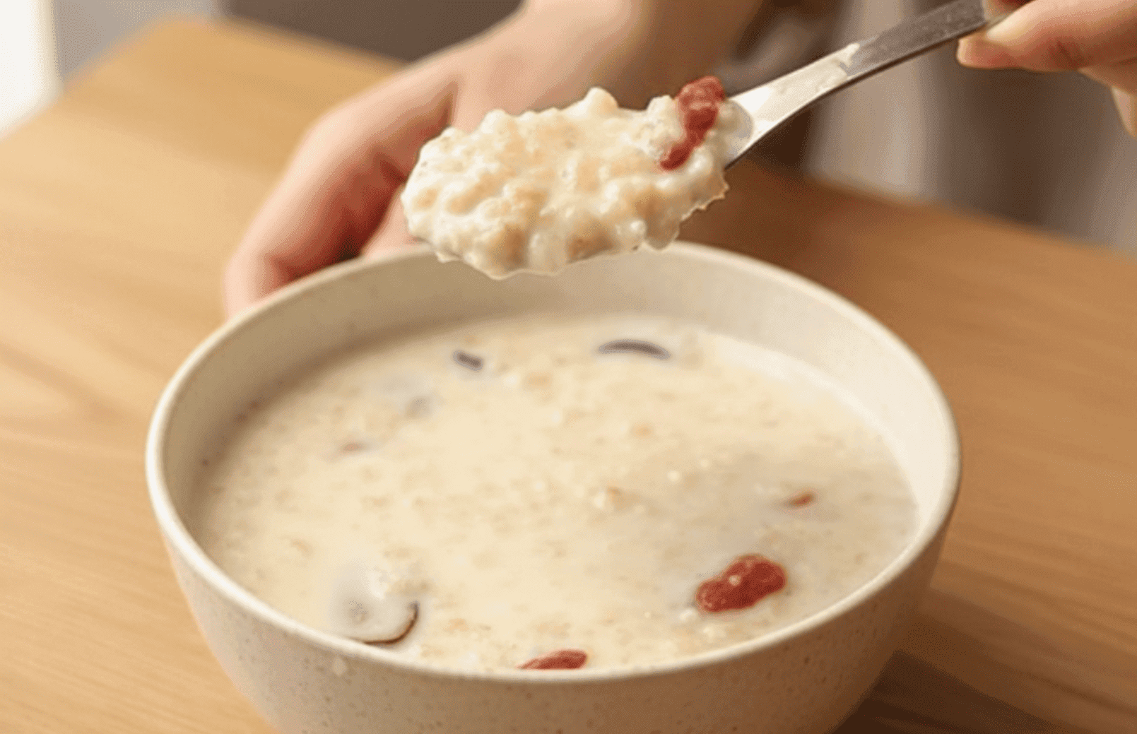 Porridge d’avoine au miel