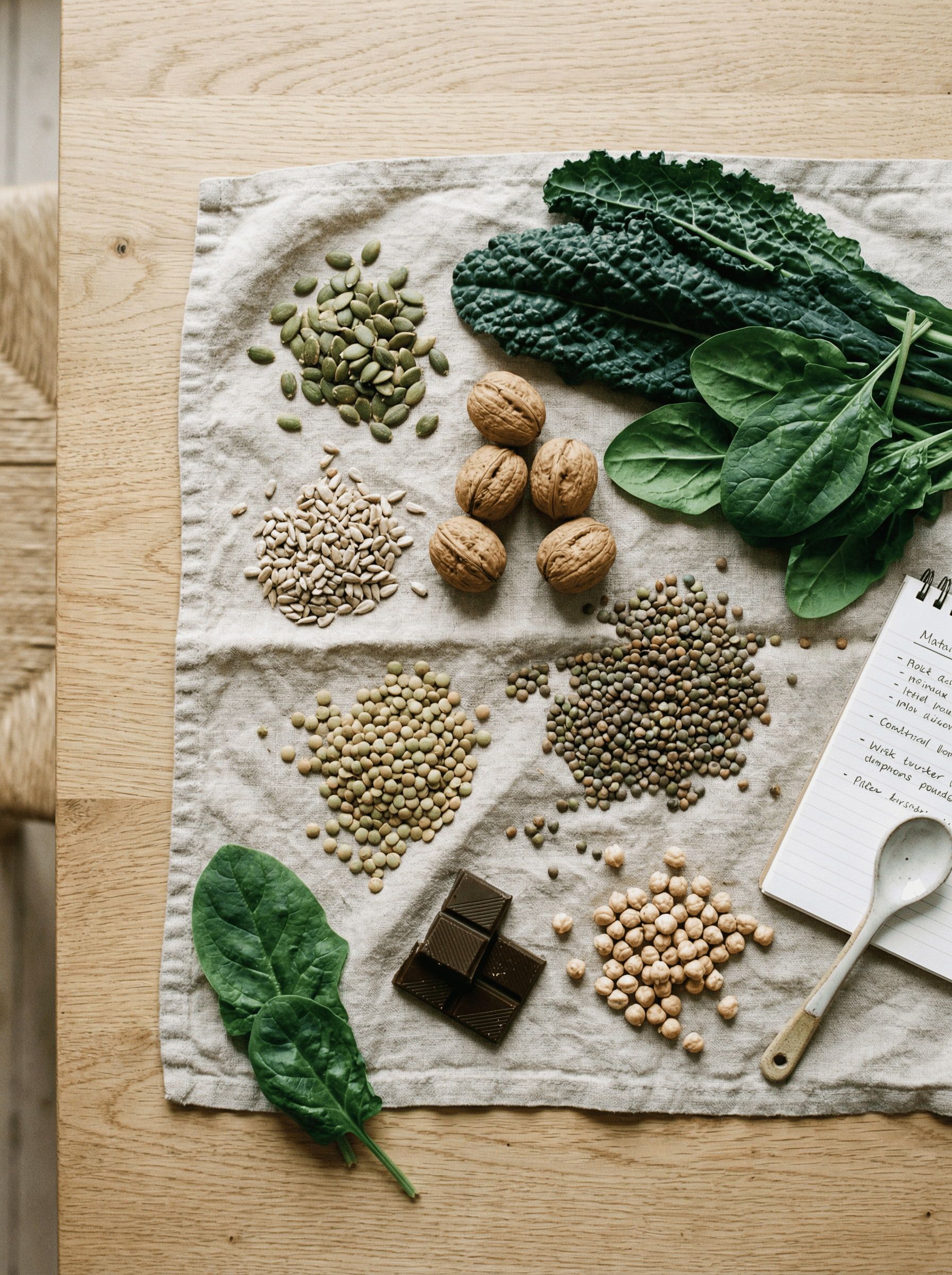 Aliments riches en minéraux