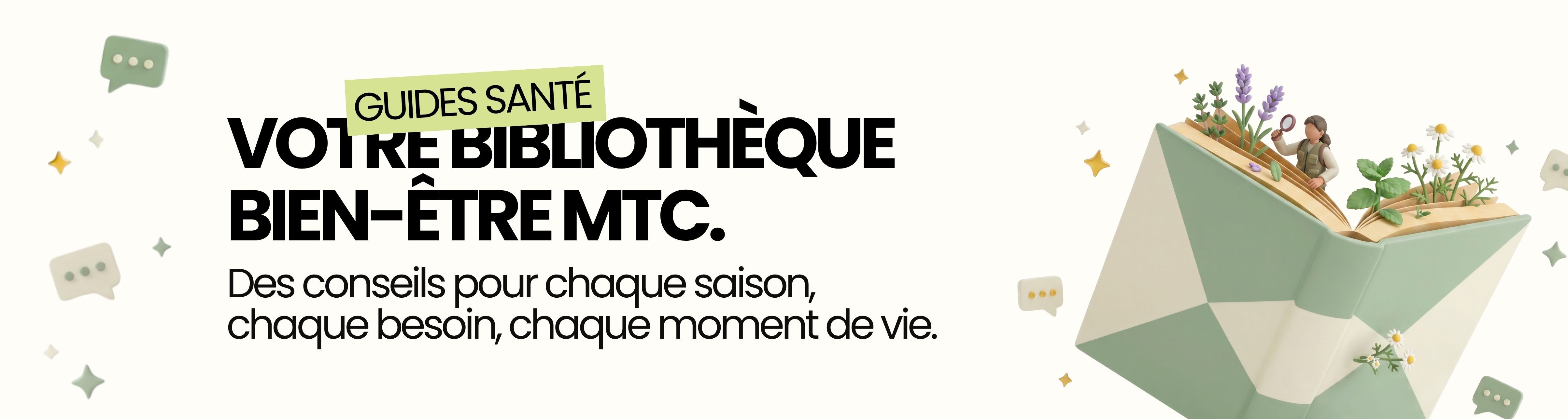 Guides santé et bien-être MTC