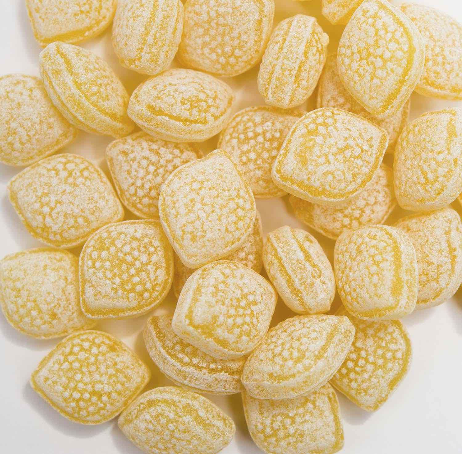 Bonbons traditionnels au citron et à la mélisse