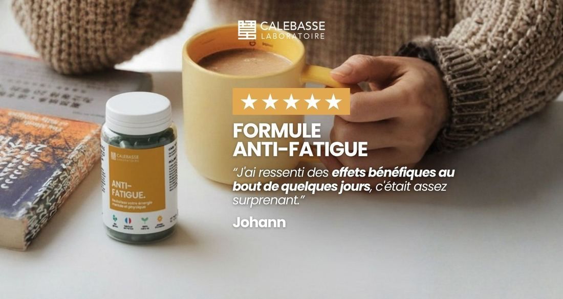 Avis cinq étoiles de Johann sur la Formule Anti-fatigue.