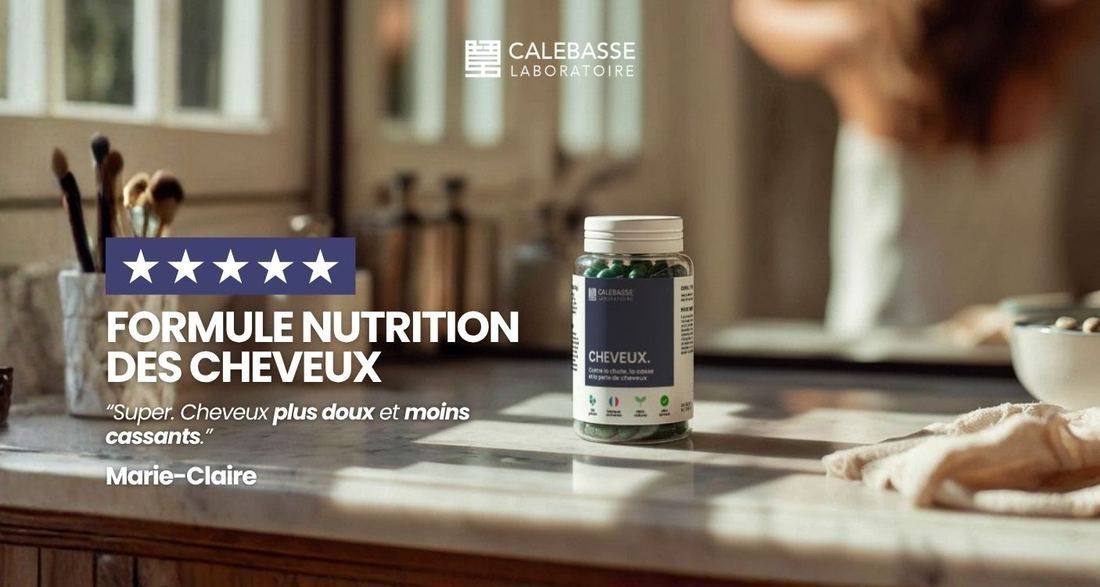 Avis cinq étoiles de Marie-Claire sur la Formule Nutrition des cheveux.