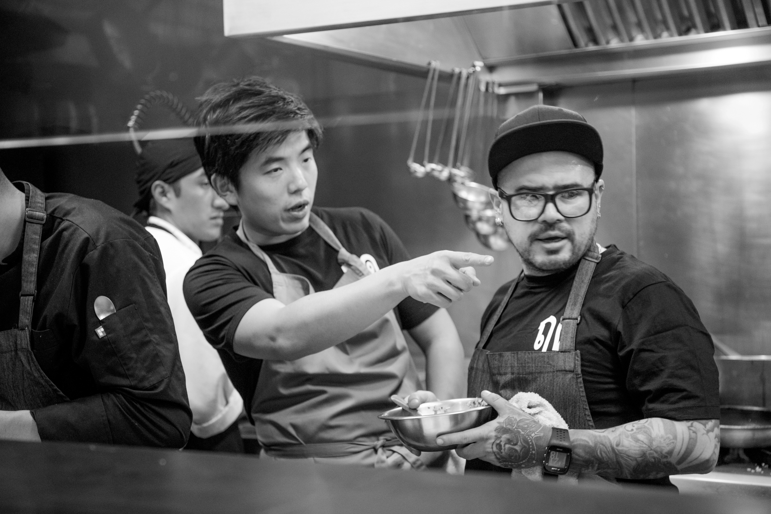 Por las cocinas