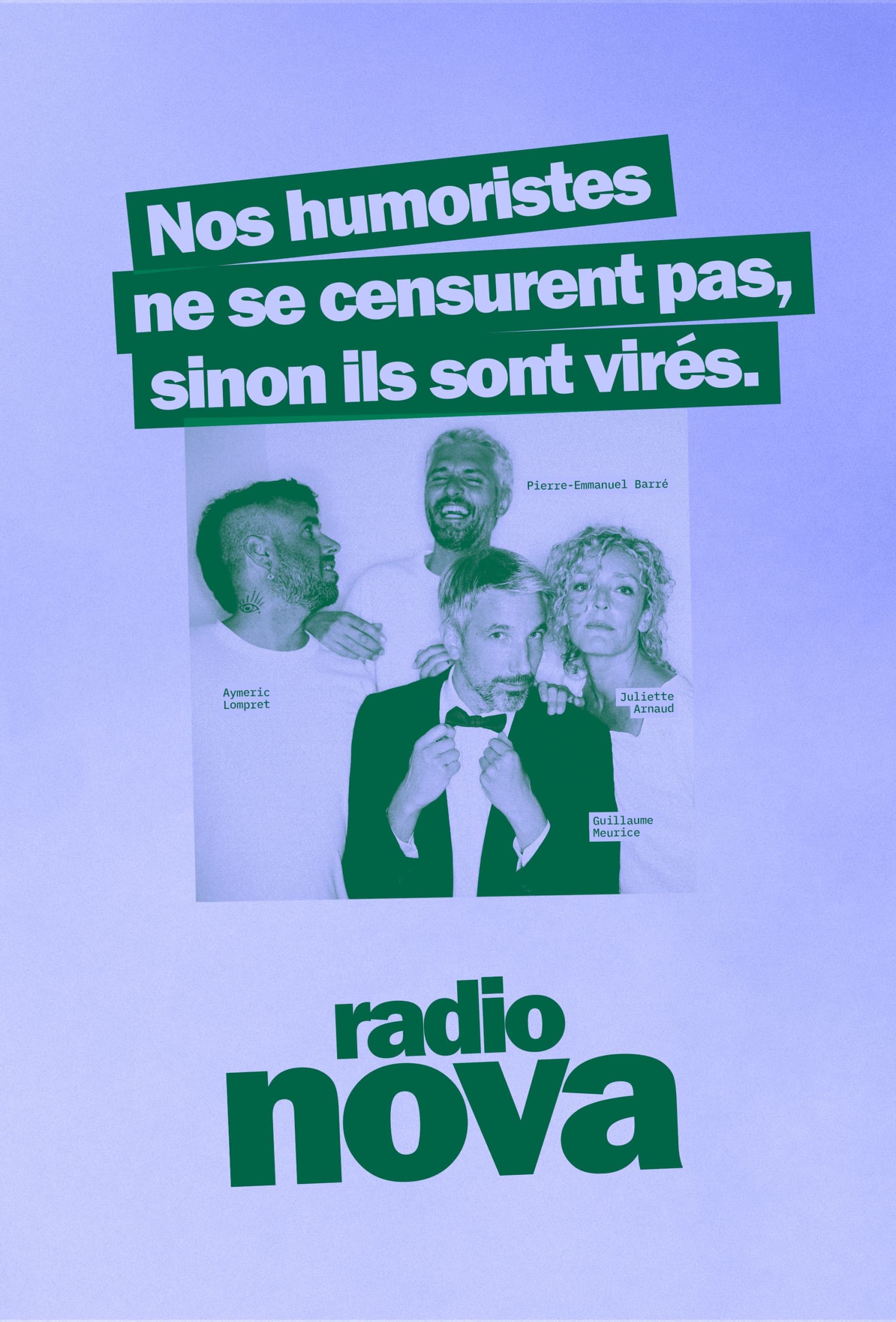 Campagne les bonnes ondes - Radio Nova - Agence La Chose