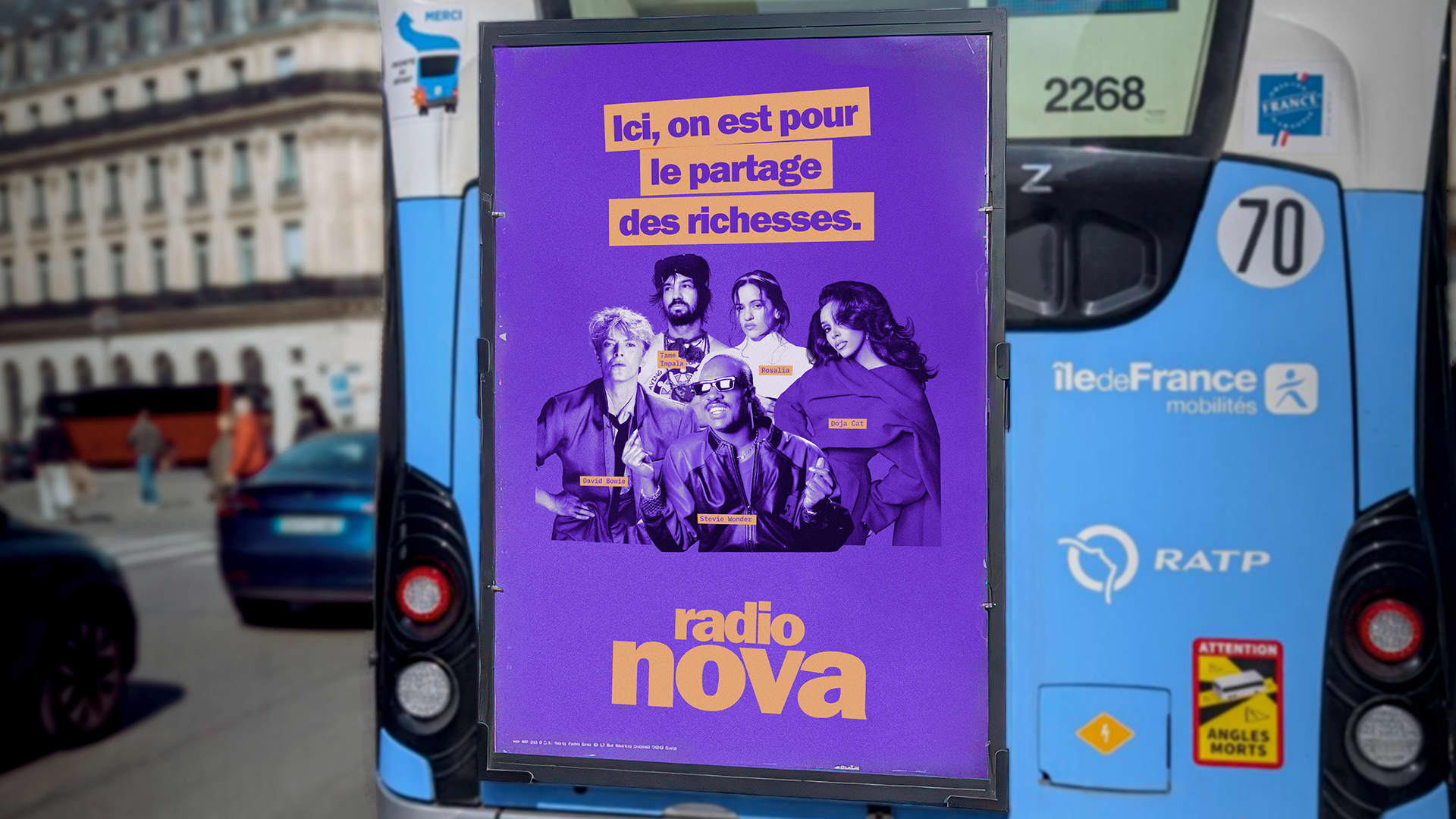 La Chose - Radio Nova - Ici, on est pour le partage des richesses.
