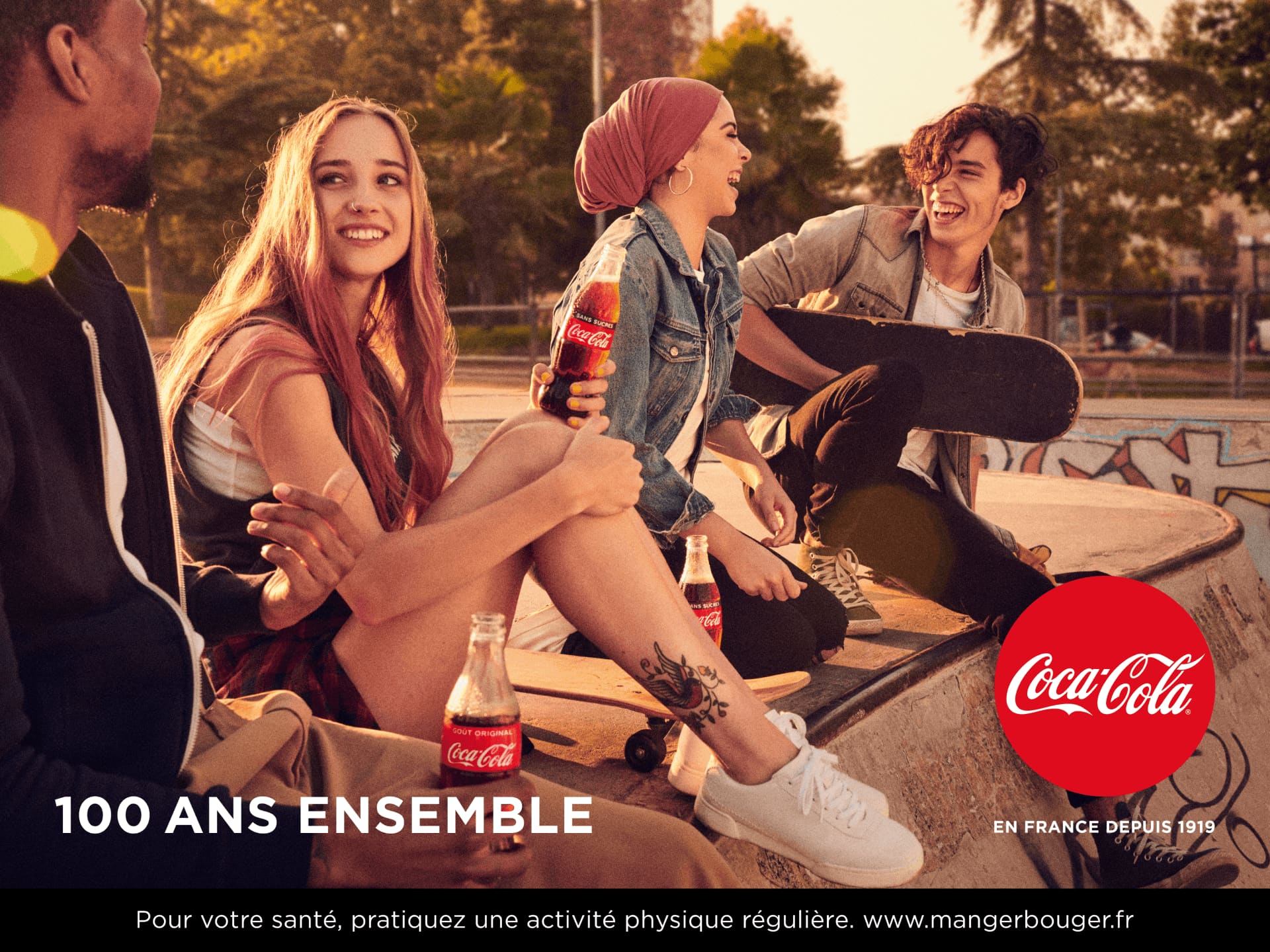 100 ans ensemble - Coca-Cola - Print 100 ans - Agence La Chose