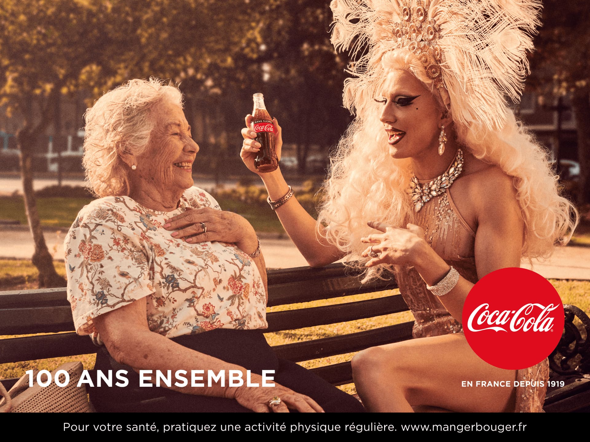 100 ans ensemble - Coca-Cola - Print 100 ans - Agence La Chose