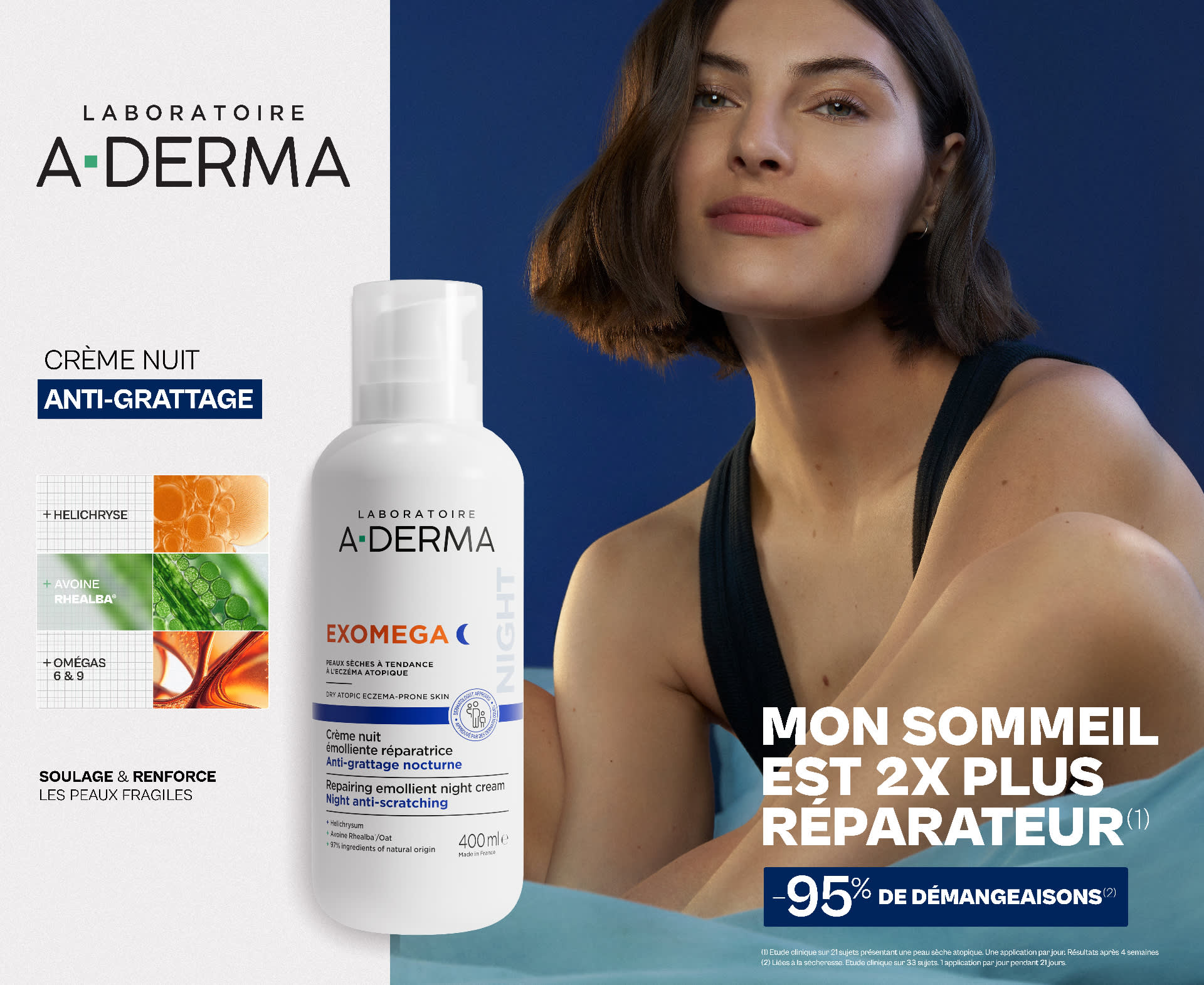A-DERMA Exomega Night - Laboratoires Pierre Fabre