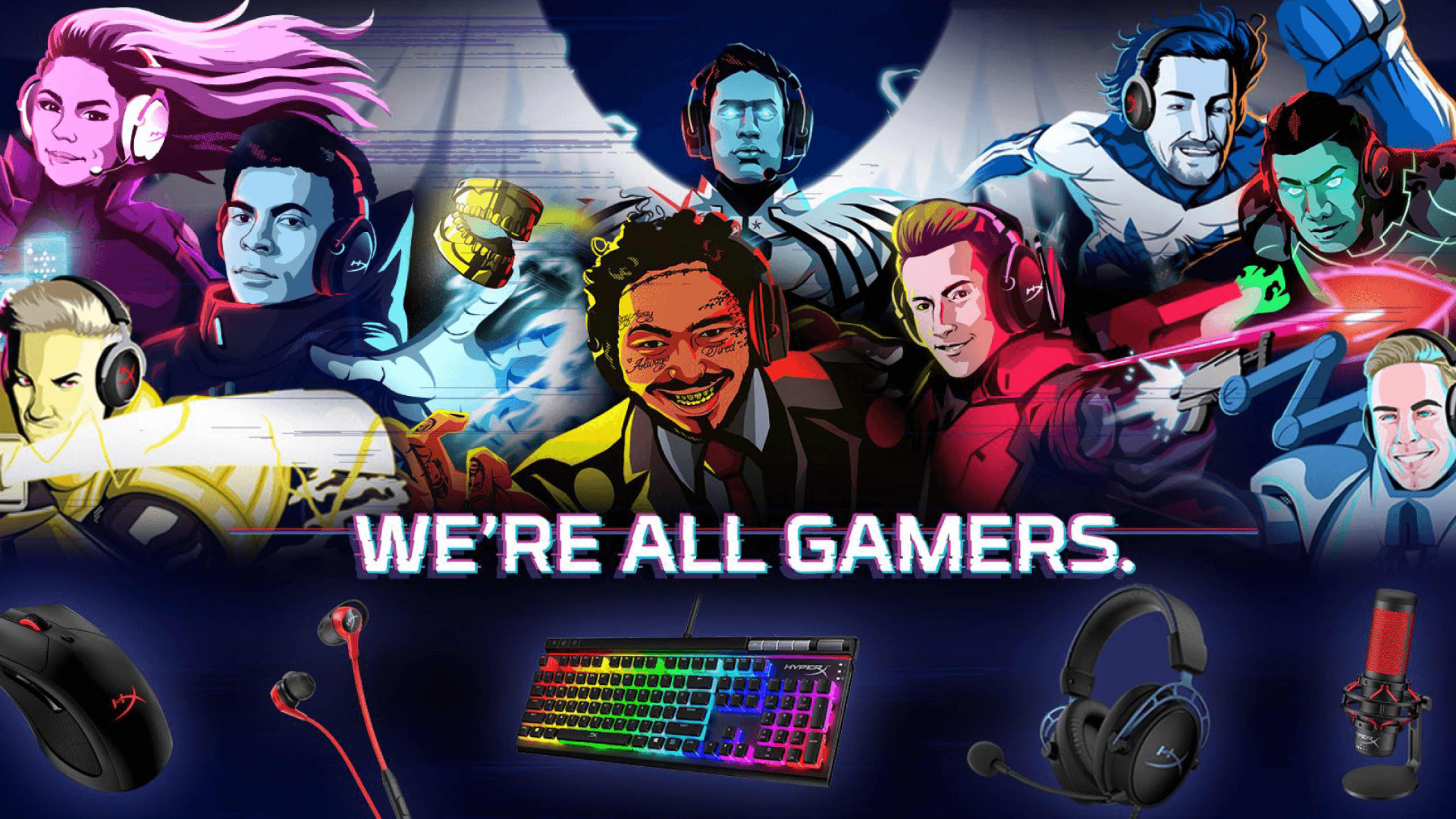 HyperX - We are all gamers - Agence La Chose