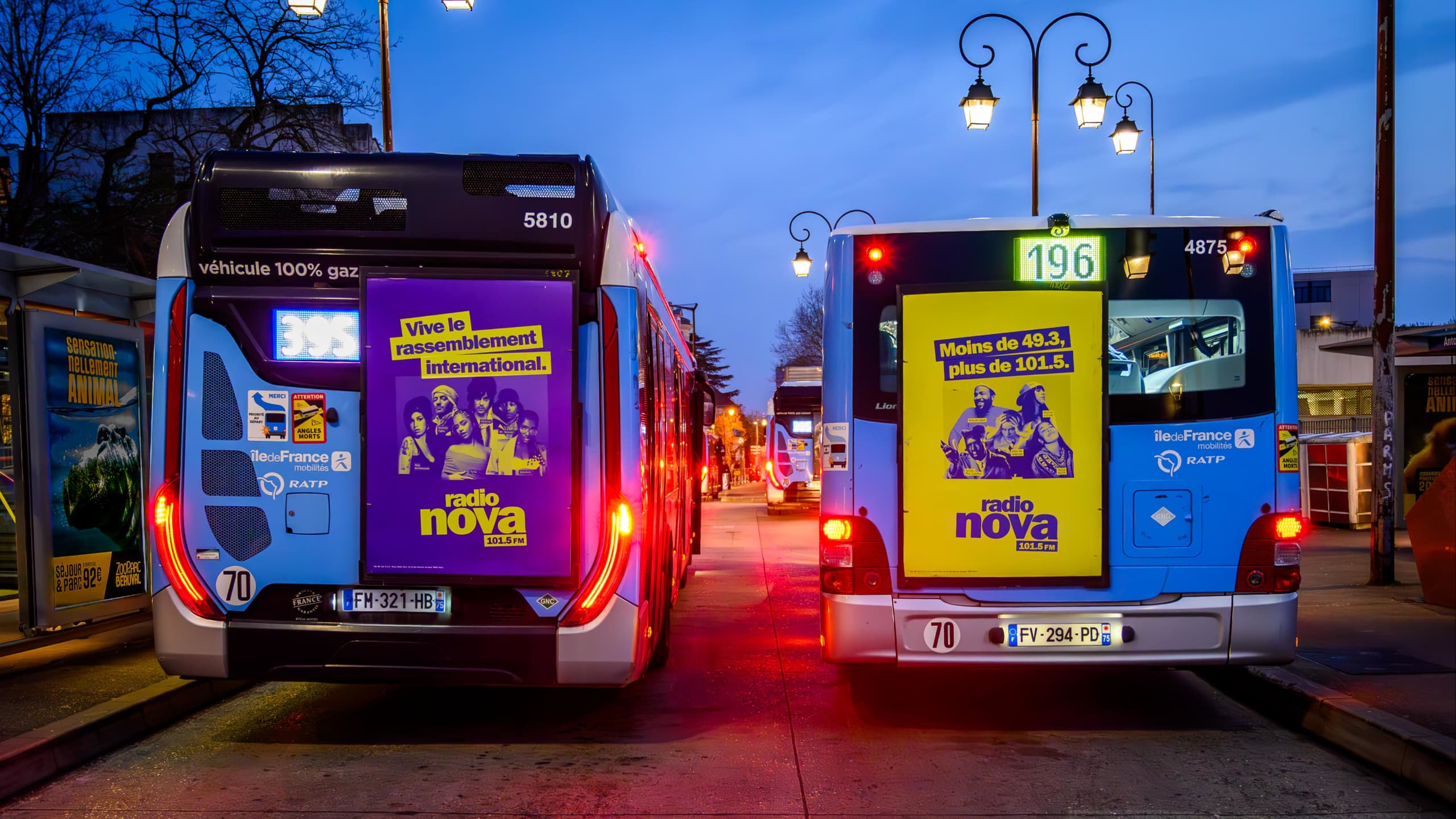 Campagne les bonnes ondes - Radio Nova - Agence La Chose