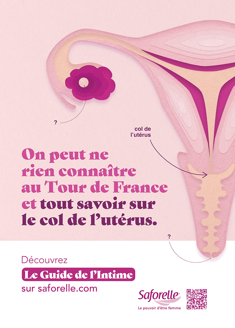 Camapagne "Le Guide de l'intime" pour Saforelle.