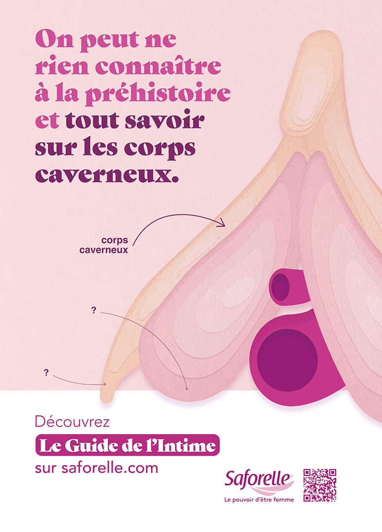 Camapagne "Le Guide de l'intime" pour Saforelle.