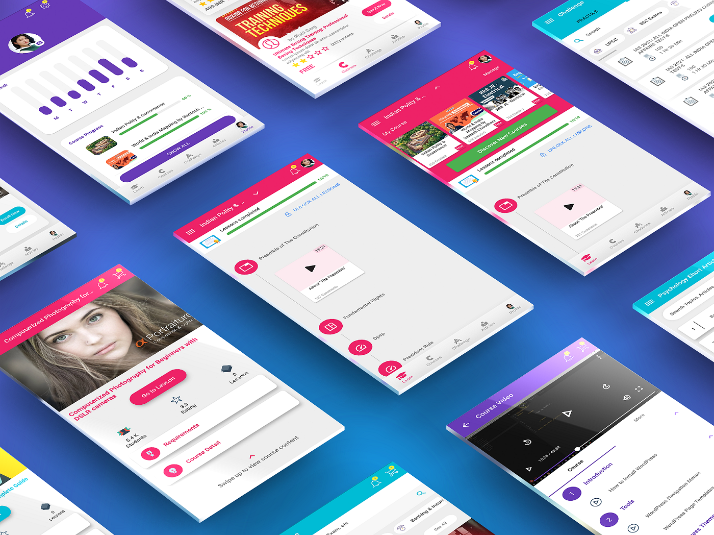 E-Class Pro Flutter App UI Kit - 2