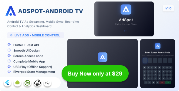 ADSPOT PRO Digital Signage Advertising Platform