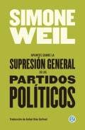 Tapa de Apuntes sobre la supresión de los partidos políticos