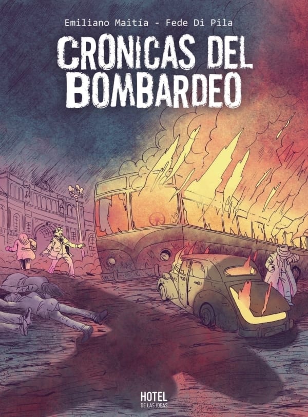 Tapa de Crónicas del bombardeo