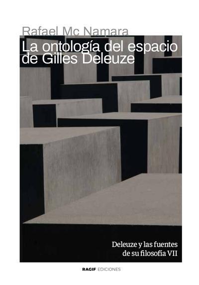 Tapa de La ontología del espacio de Gilles Deleuze