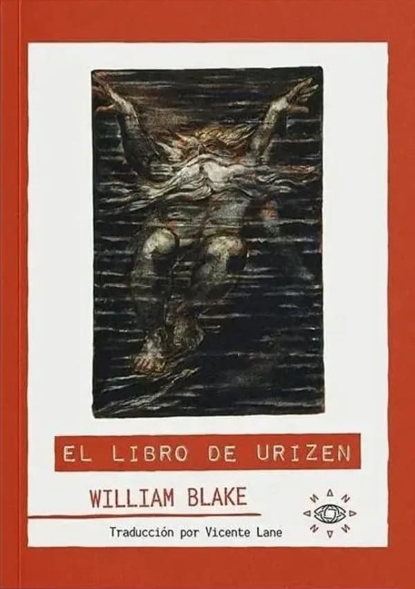 Tapa de El libro de Urizen