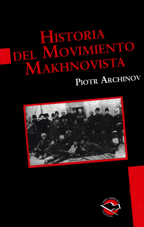 Tapa de Historia del Movimiento Makhnovista