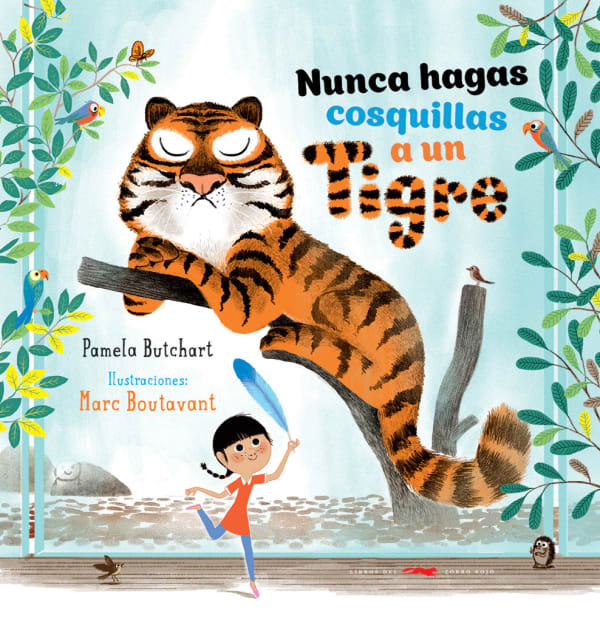 Tapa de Nunca hagas cosquillas a un tigre