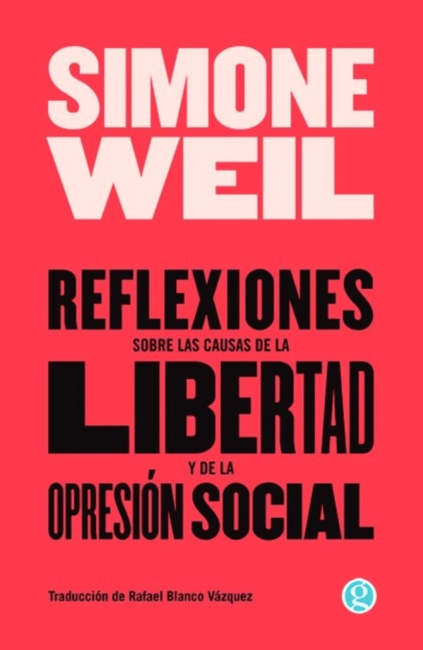 Tapa de Reflexiones sobre las causas de la libertad y la opresión social