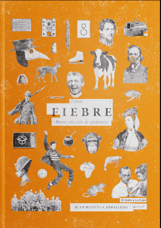 Tapa de Fiebre: breve colección de epidemias