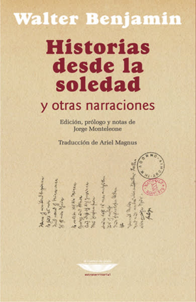 Tapa de Historias desde la soledad